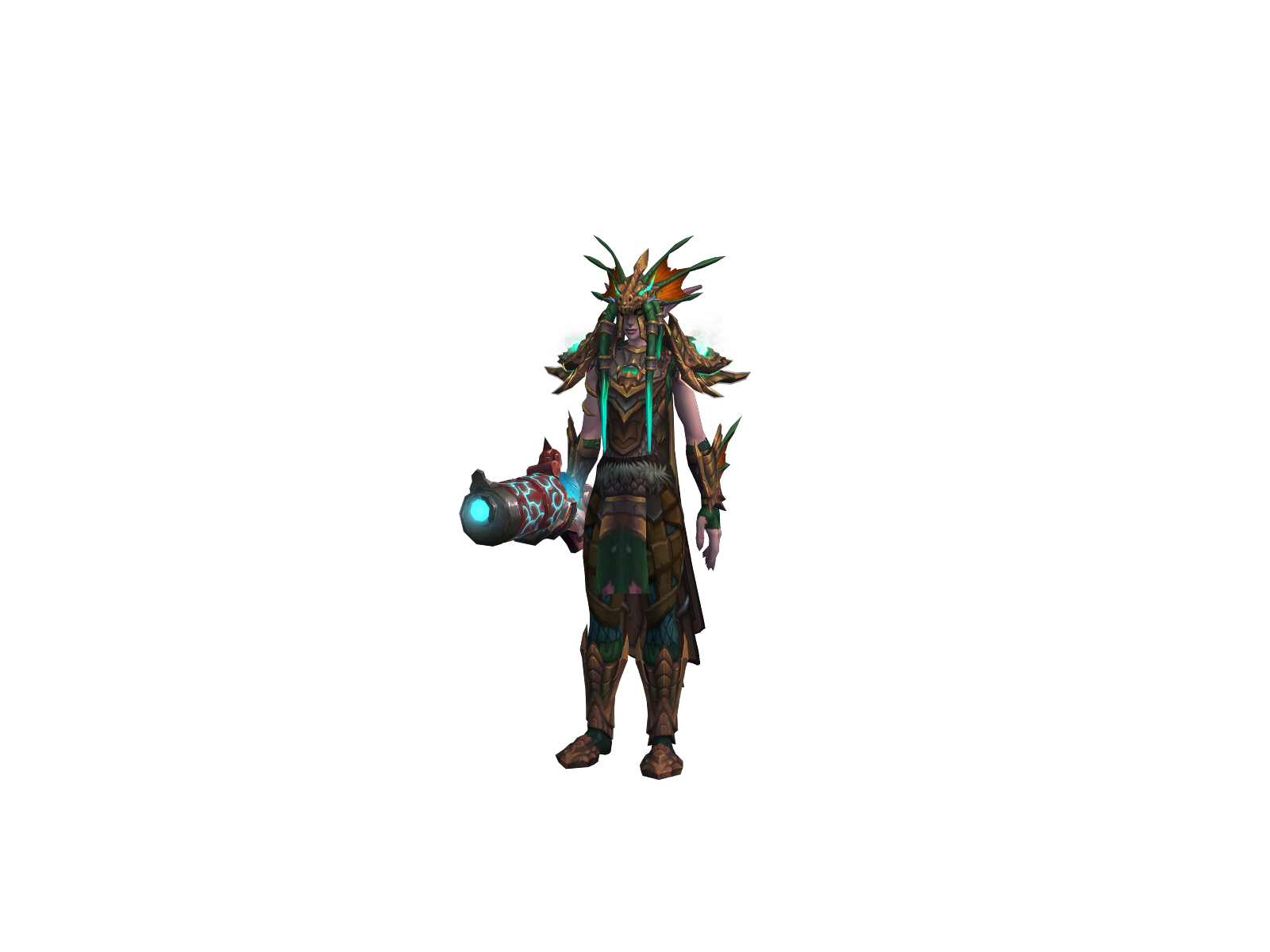 Vallarus 3D character render
