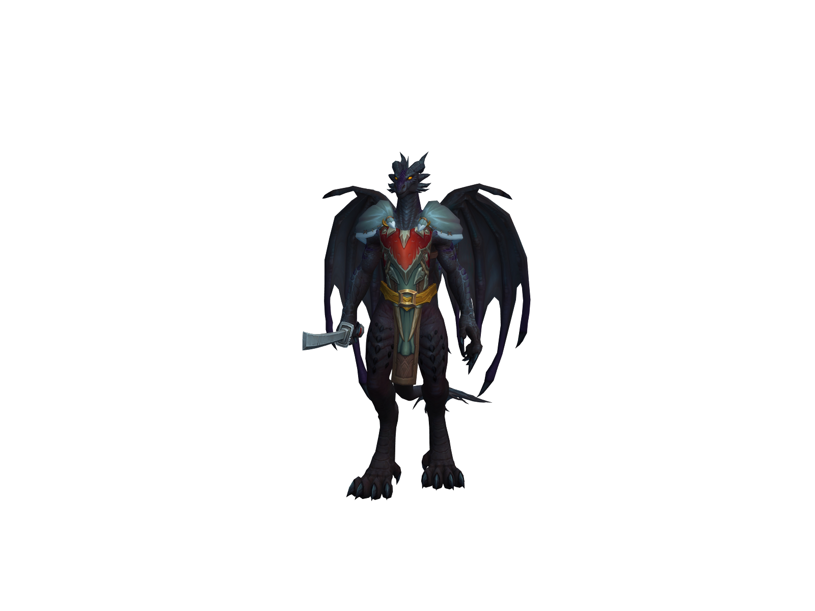 Nerfevo 3D character render