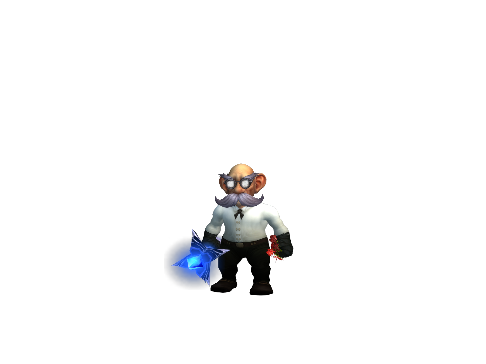 Gnockedloose 3D character render