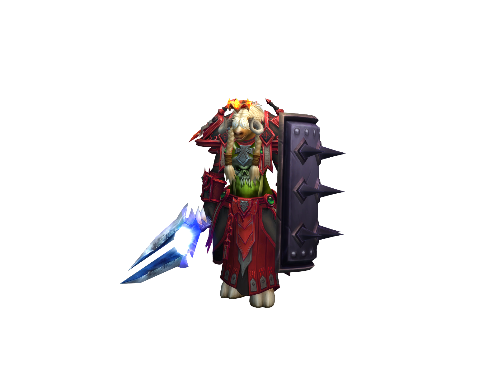 Genghiskhaan 3D character render