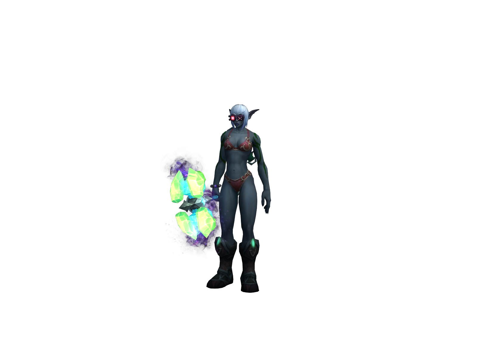 Firefòx 3D character render