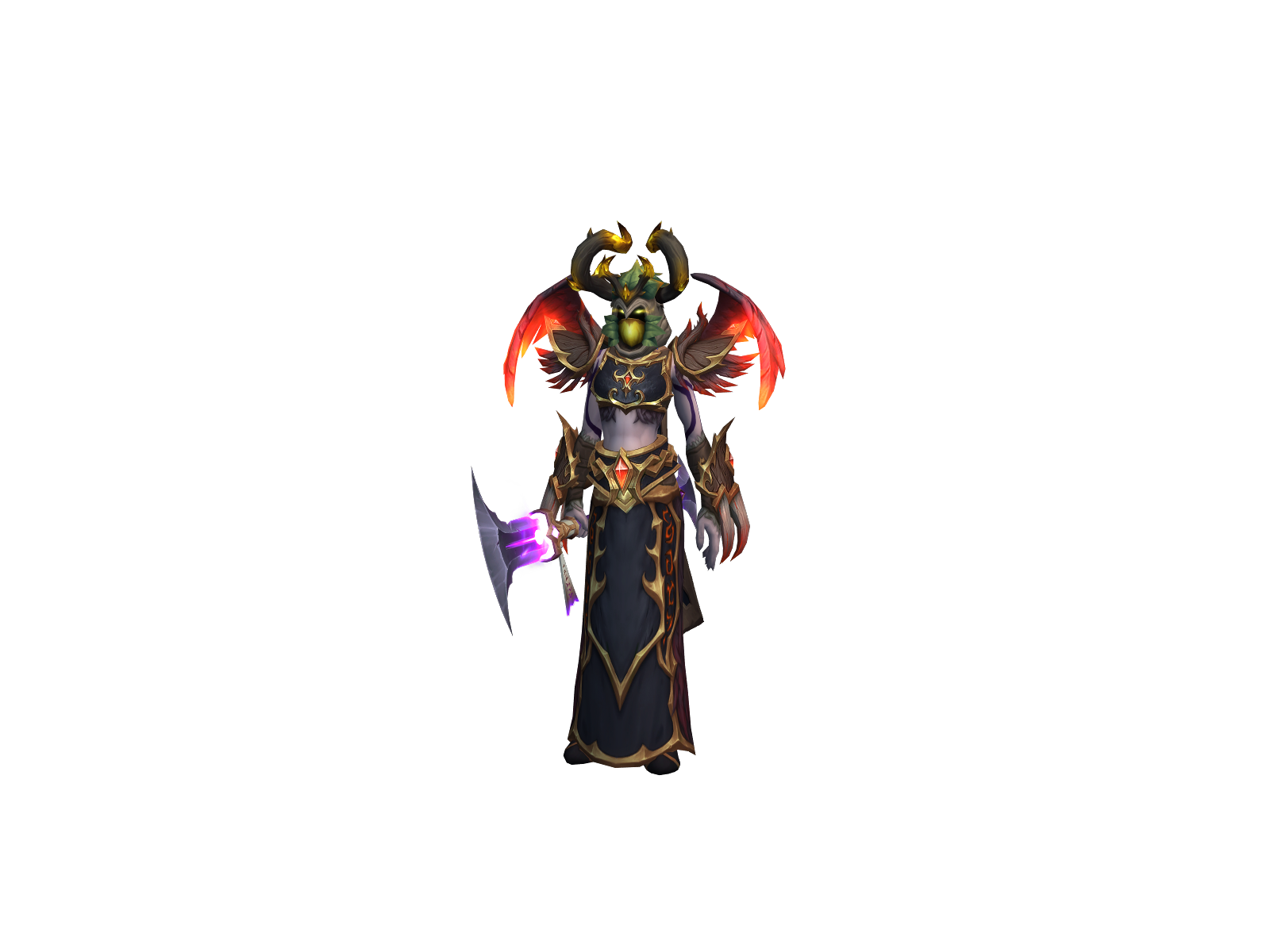 Tatyova 3D character render