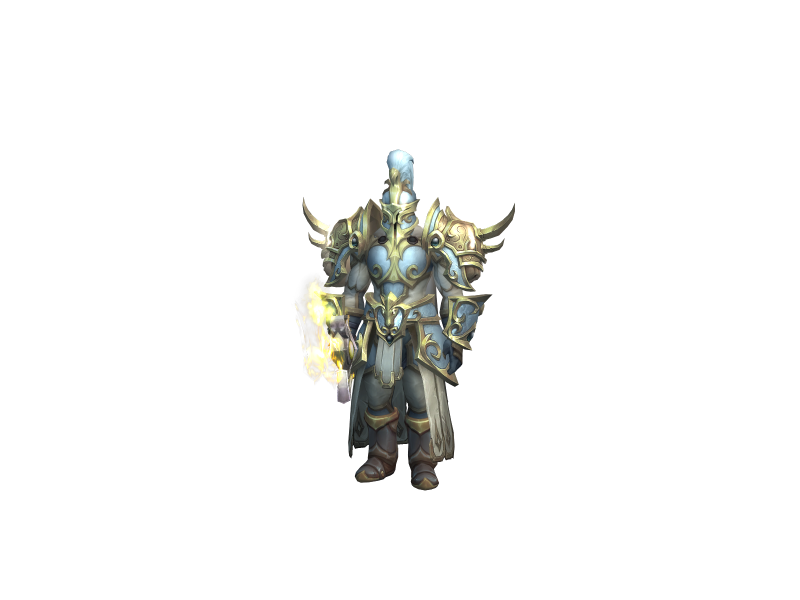 Paladinhyo 3D character render