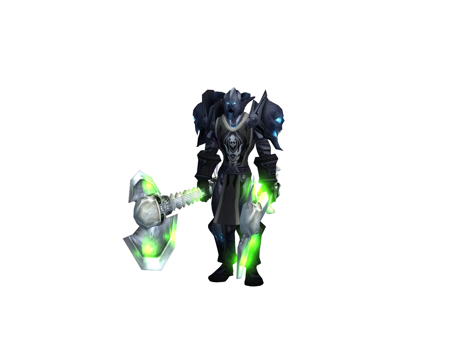 Teflon 3D character render