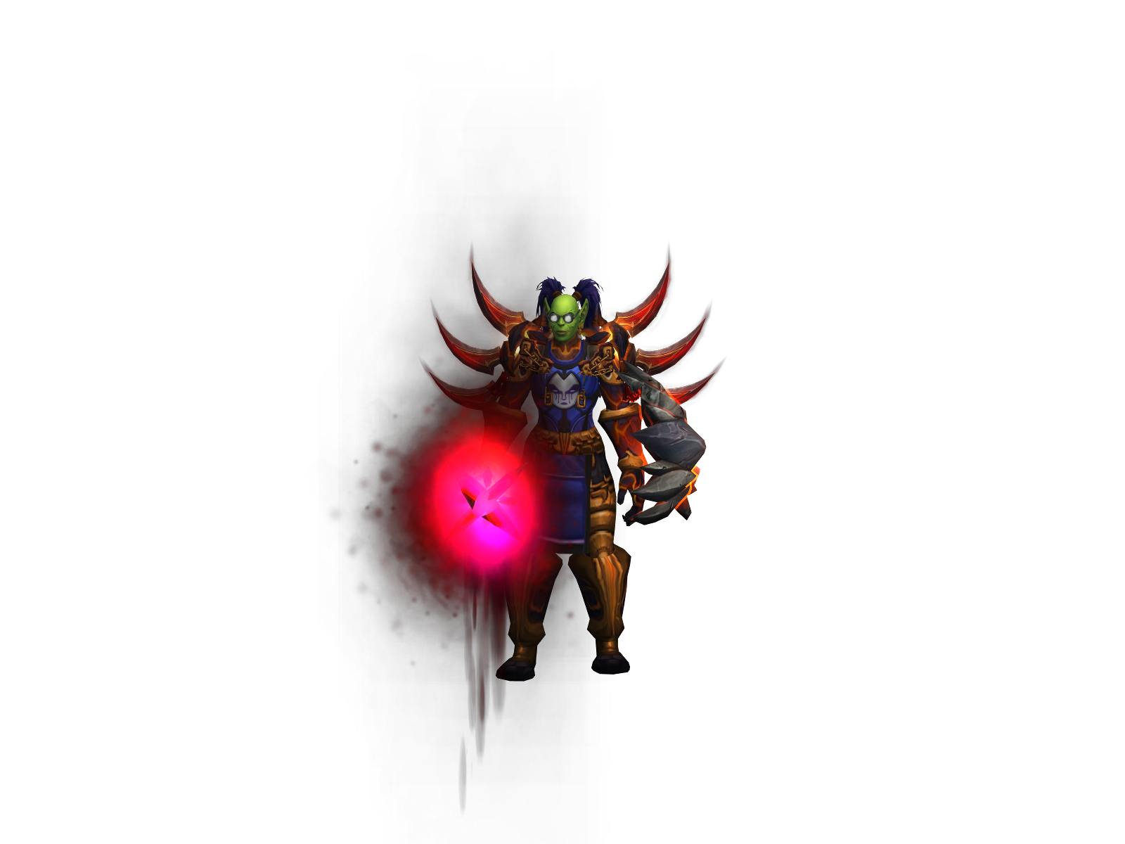 Purgepurge 3D character render
