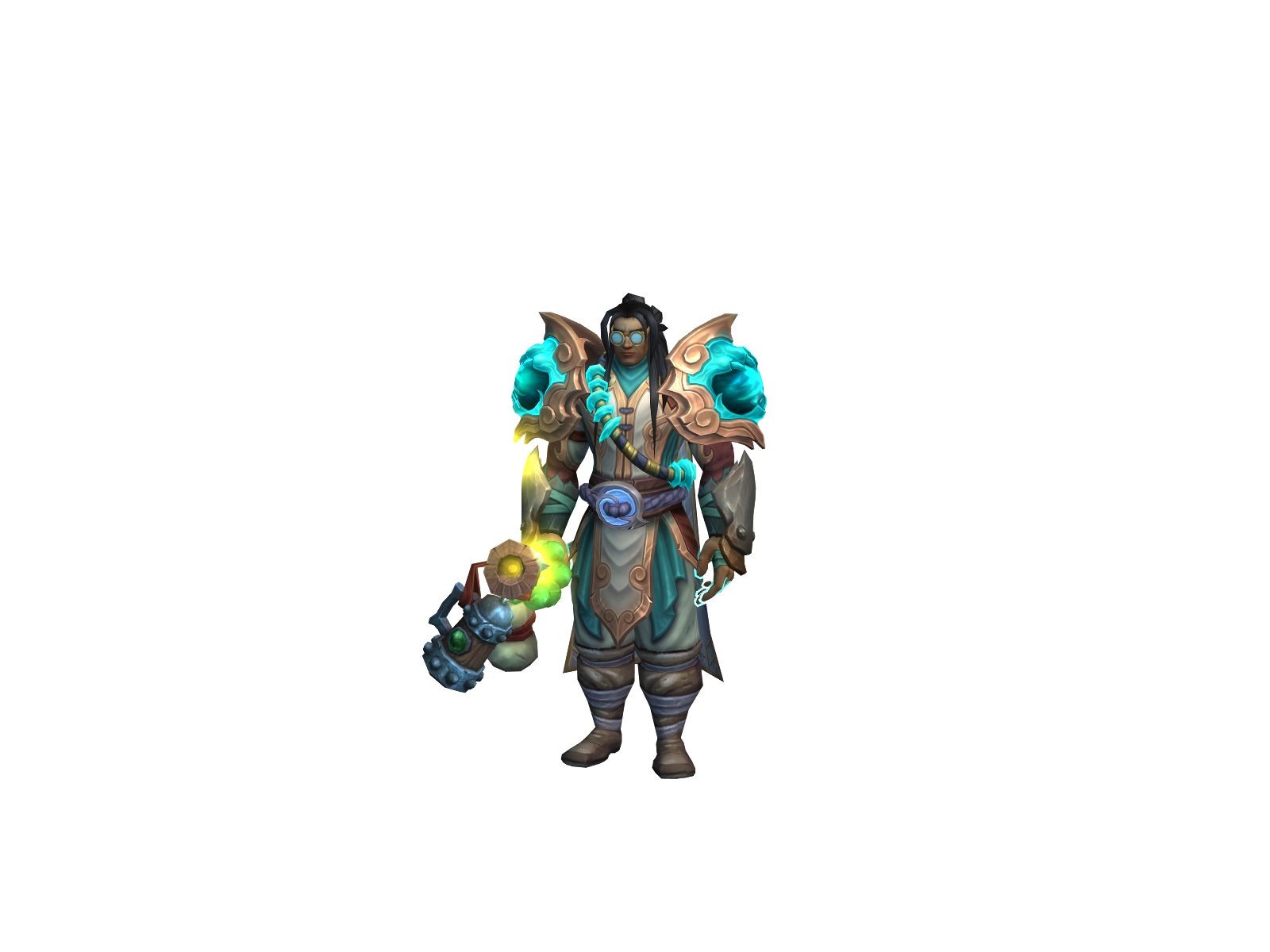 Moutnar 3D character render