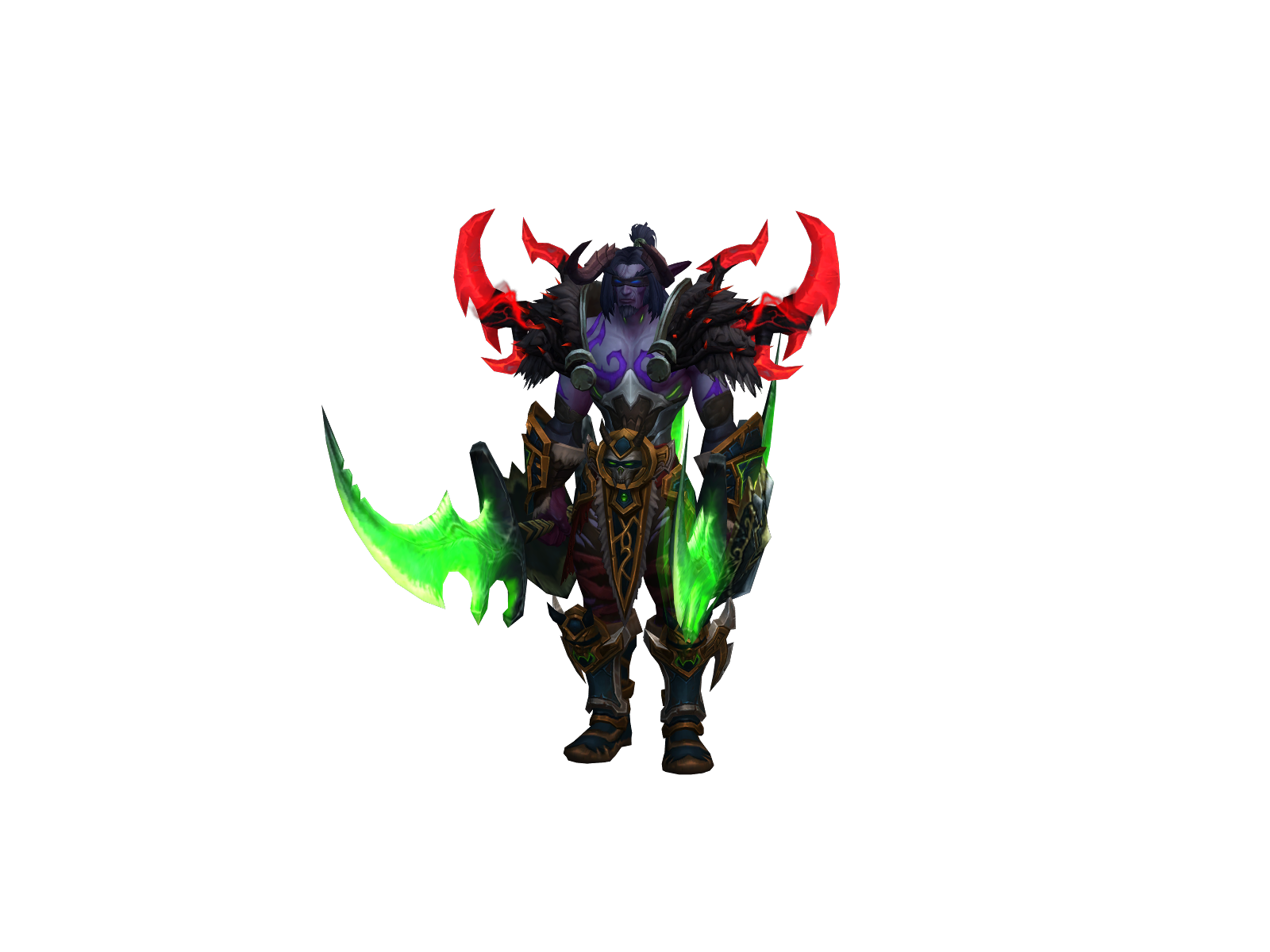 Diabblo 3D character render