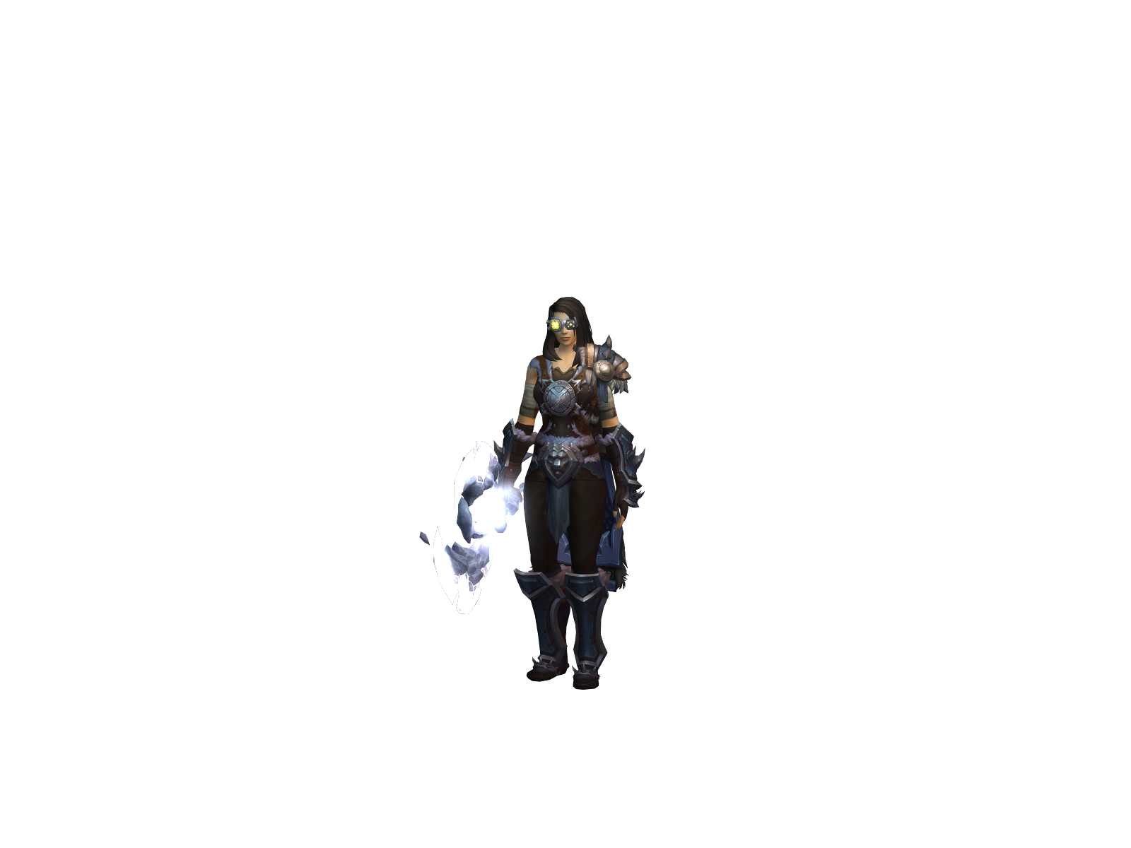 Fyznt 3D character render