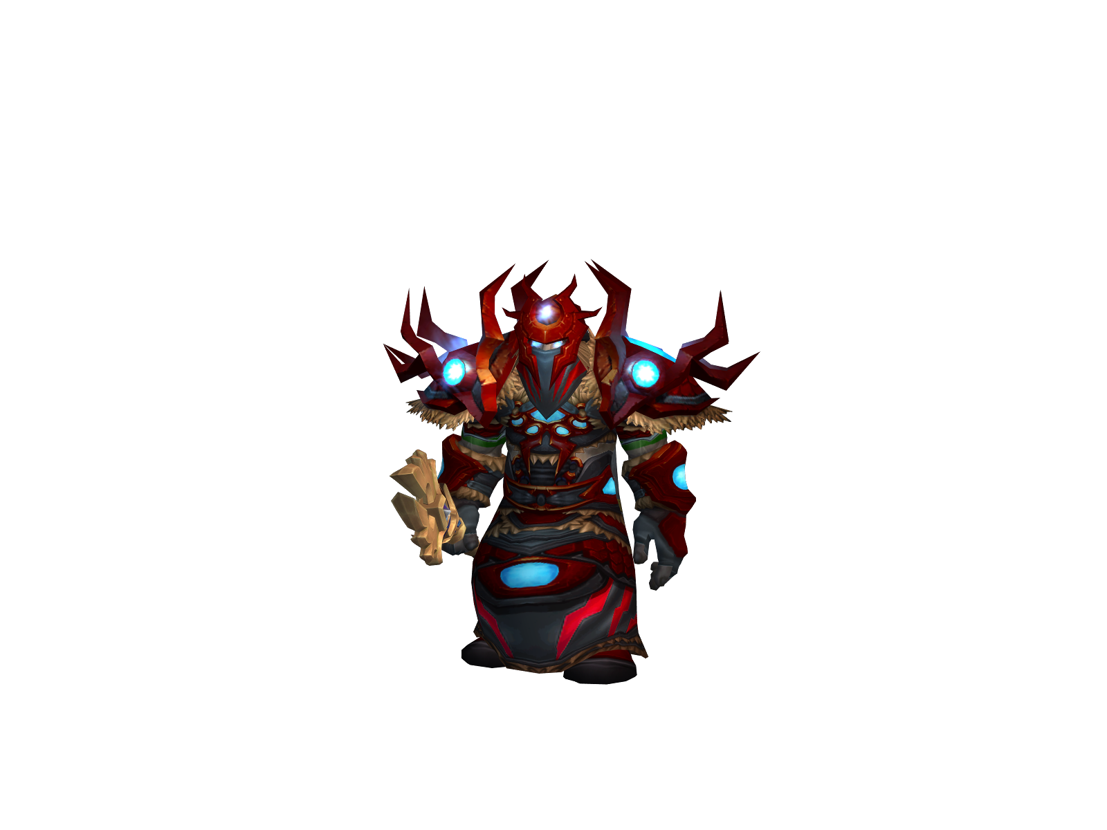 Shamanheirlo 3D character render