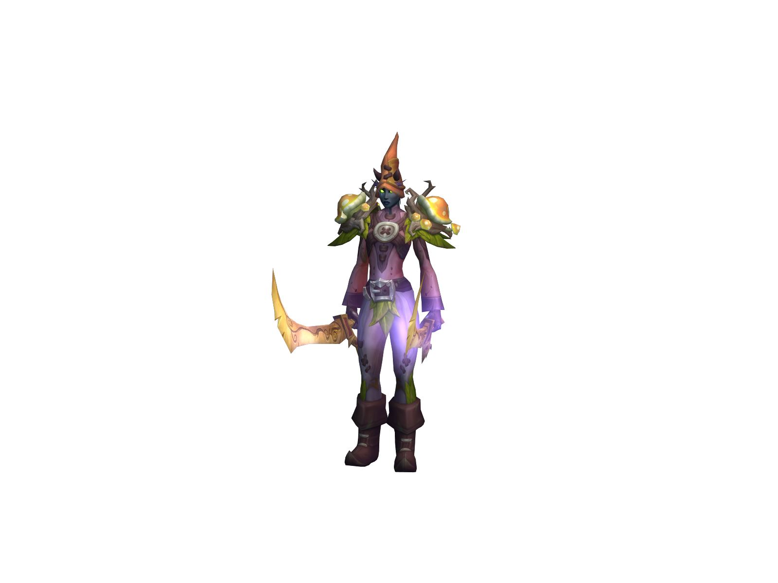 Vortha 3D character render