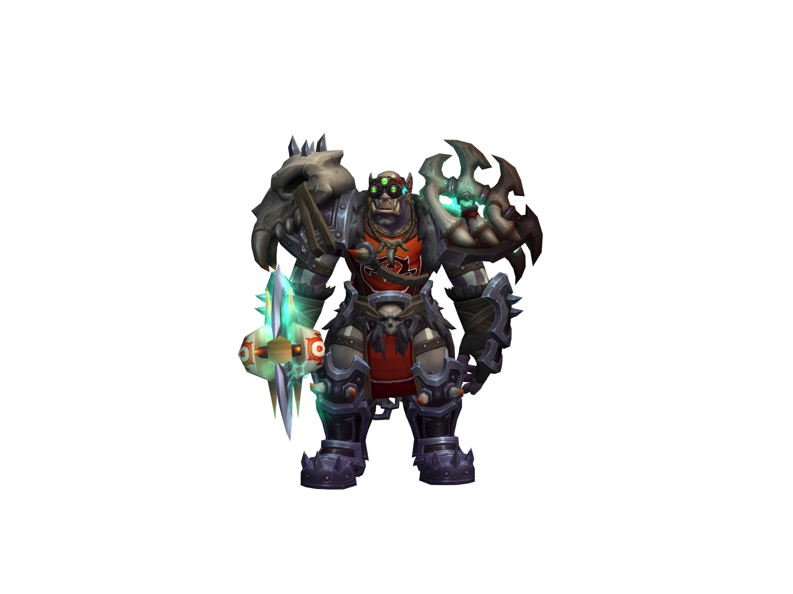 Mudeewes 3D character render