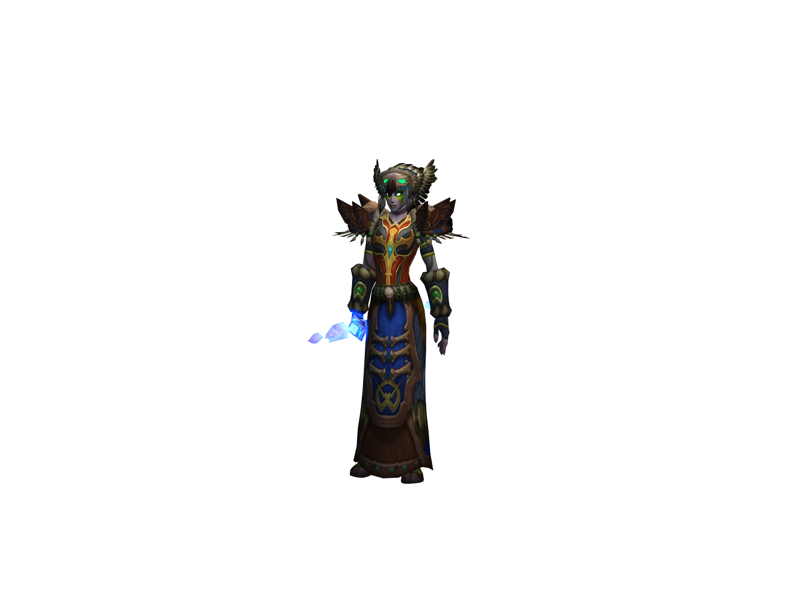 Mariepolette 3D character render