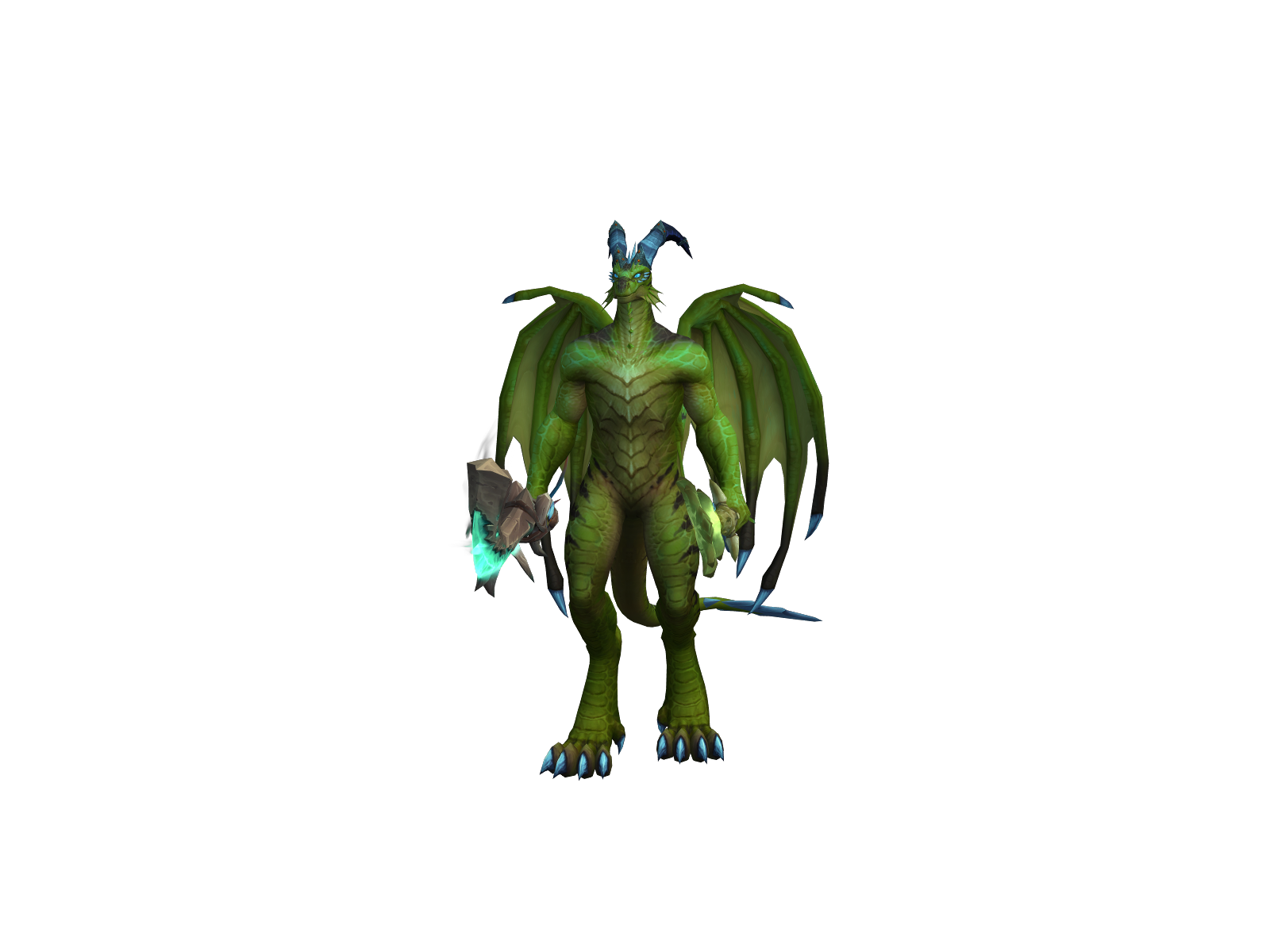 Djalèx 3D character render