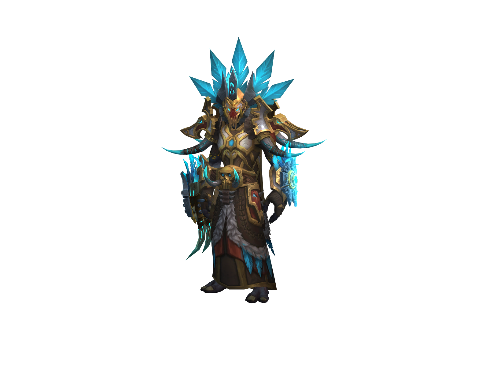 Féndrall 3D character render