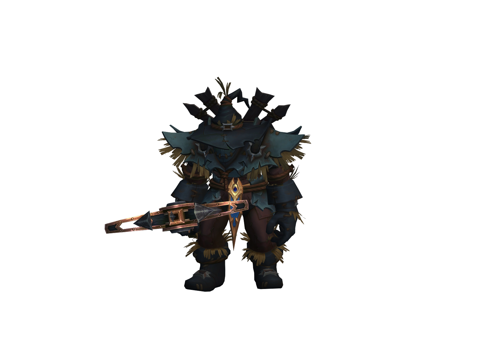 Hunteller 3D character render