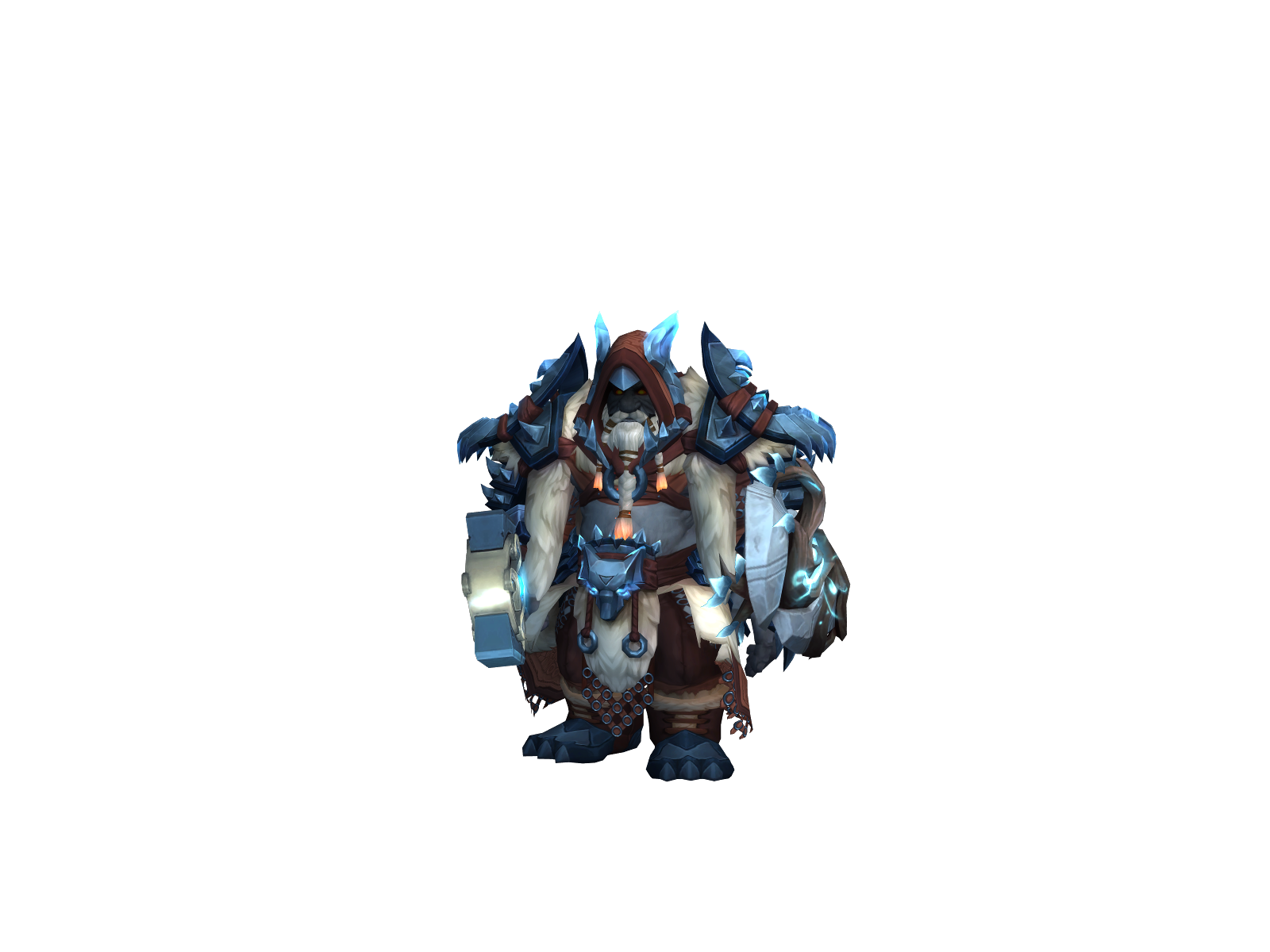 Dwarffum 3D character render