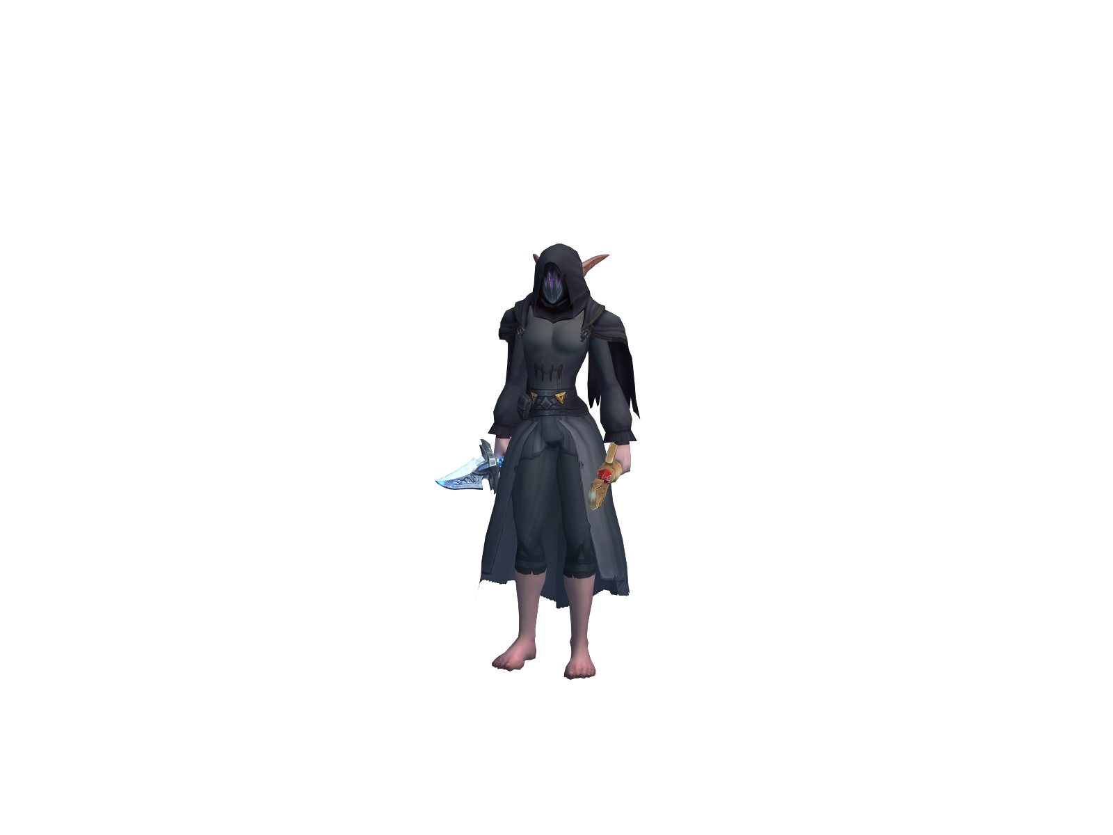 Djàléx 3D character render