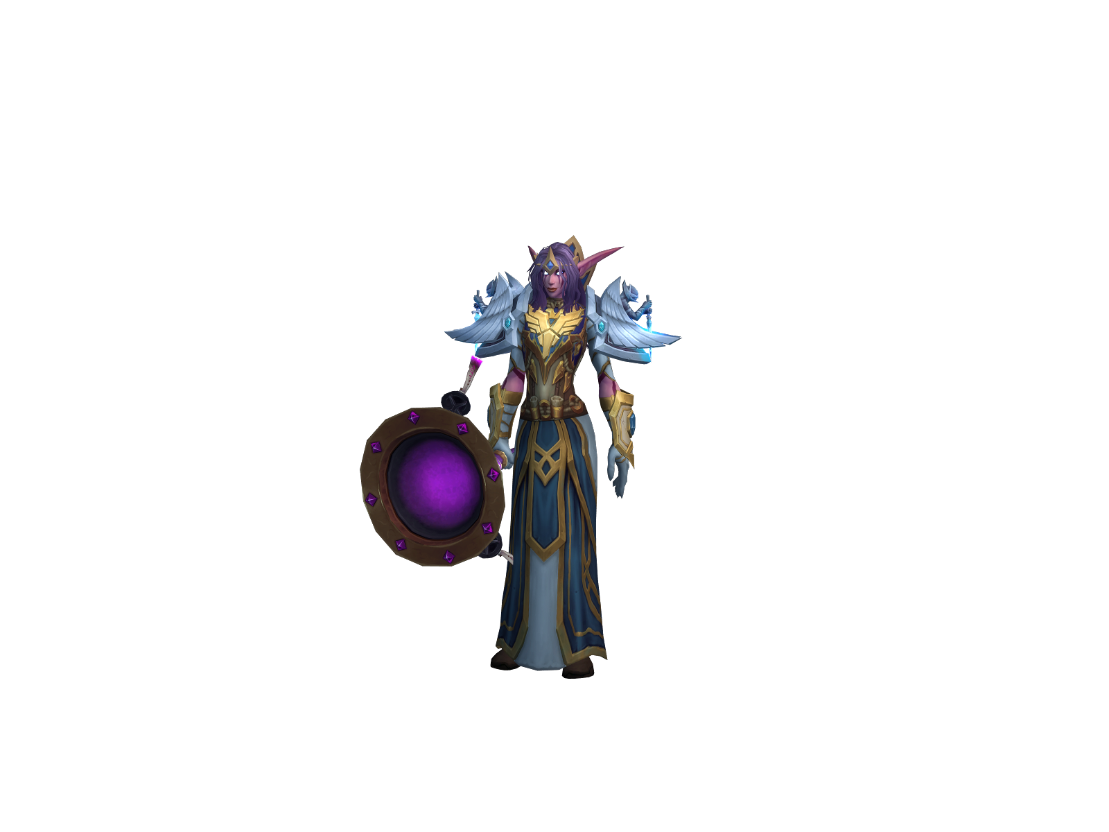 Zérathul 3D character render