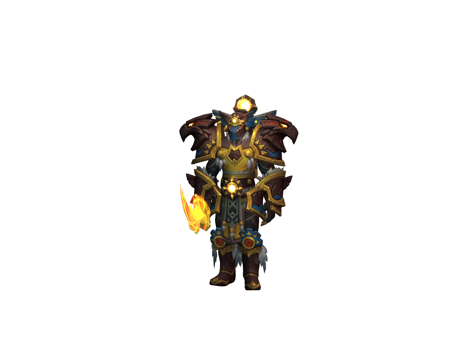 Monkcena 3D character render