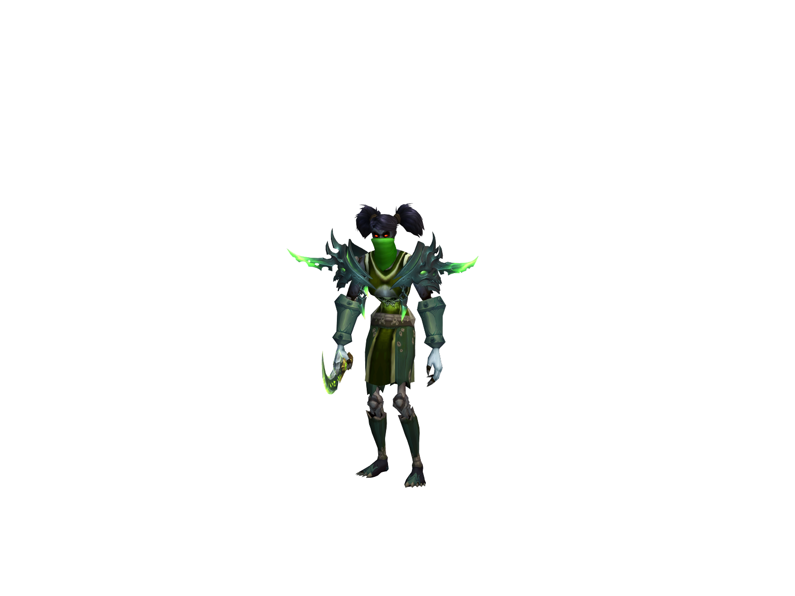 Ghëttøløçk 3D character render