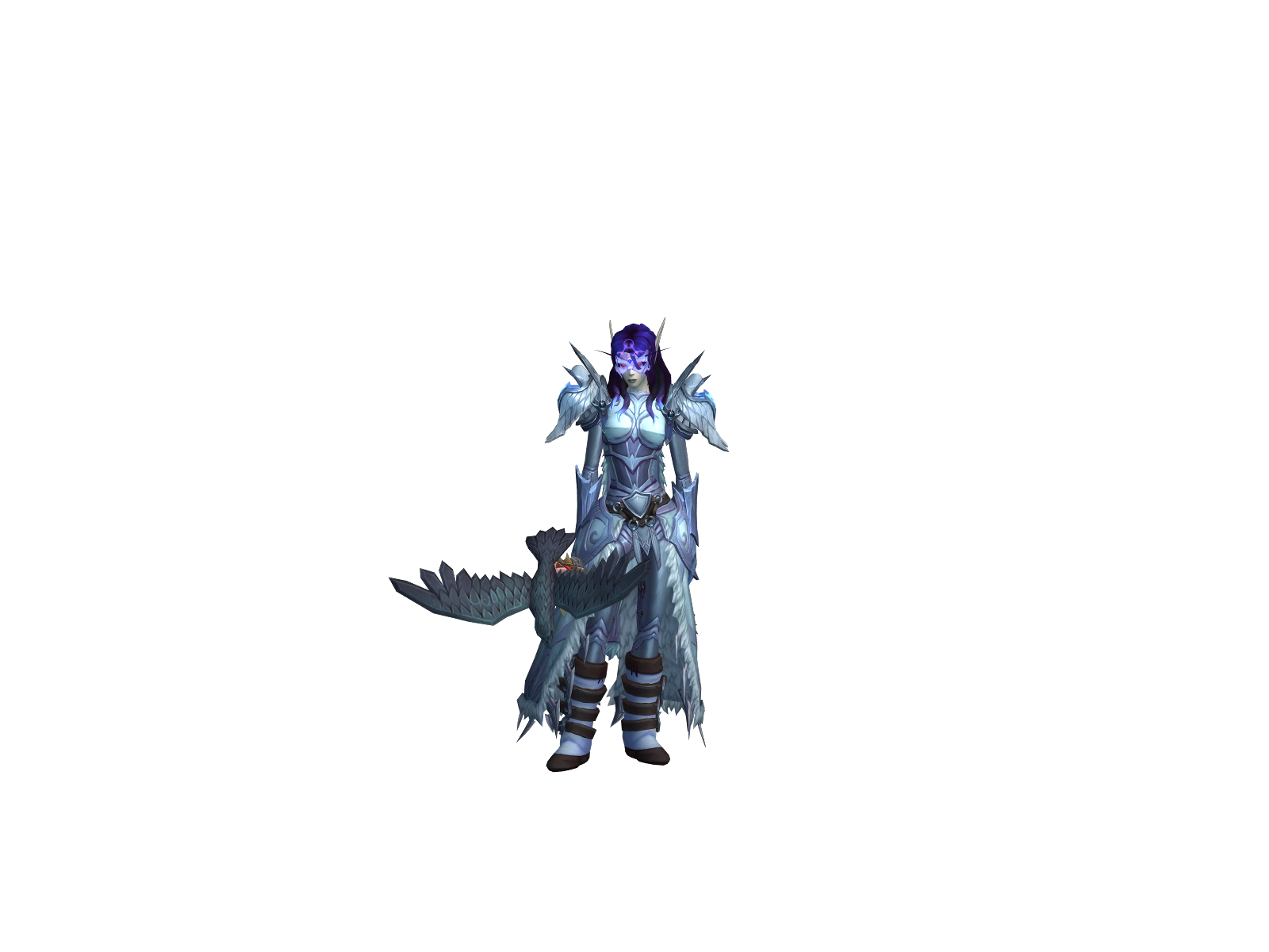 Luccifer 3D character render