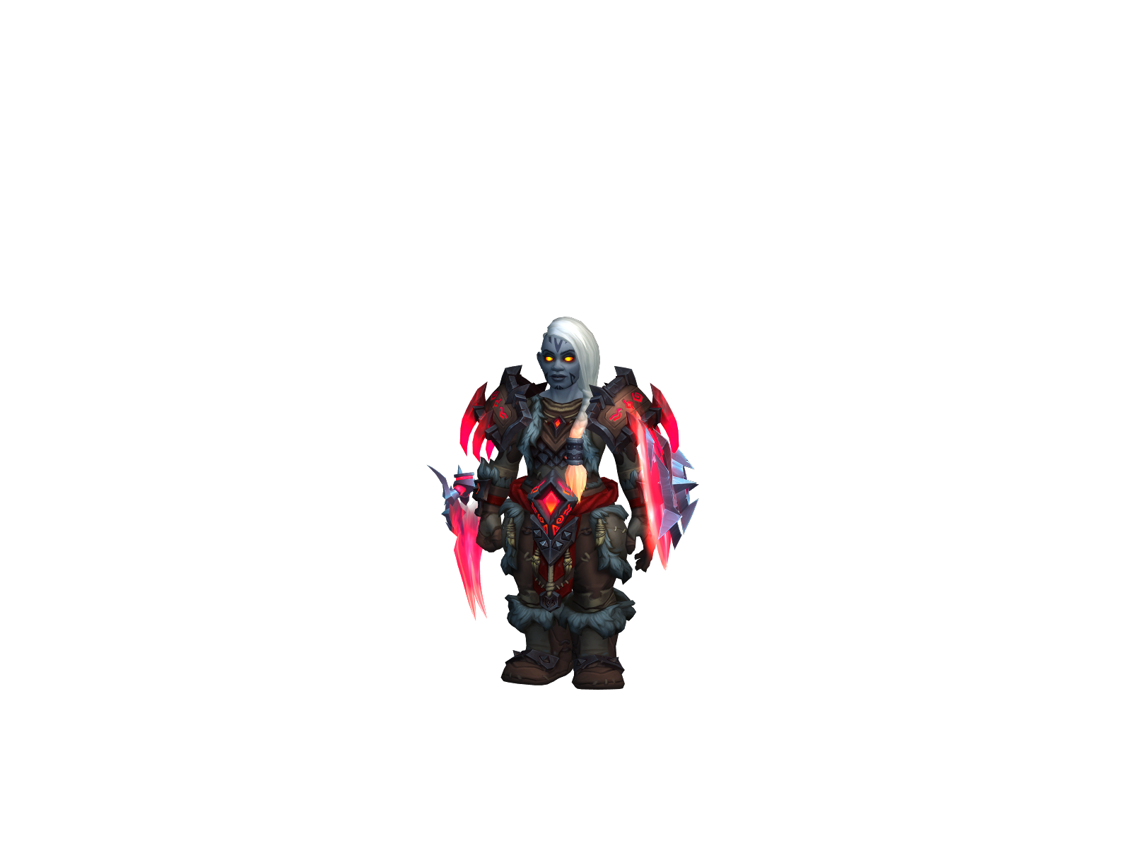 Alusies 3D character render