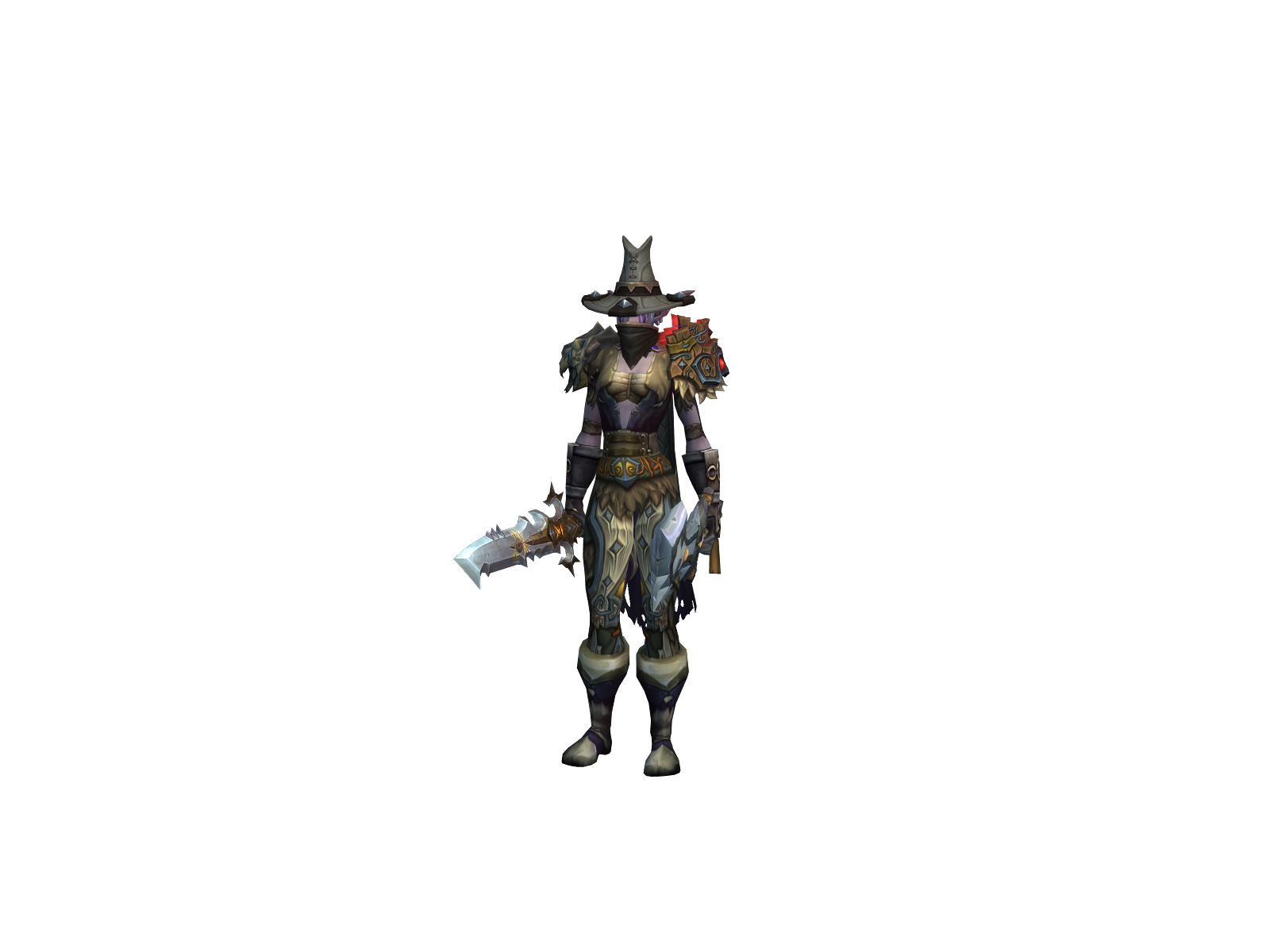 Turbocandle 3D character render