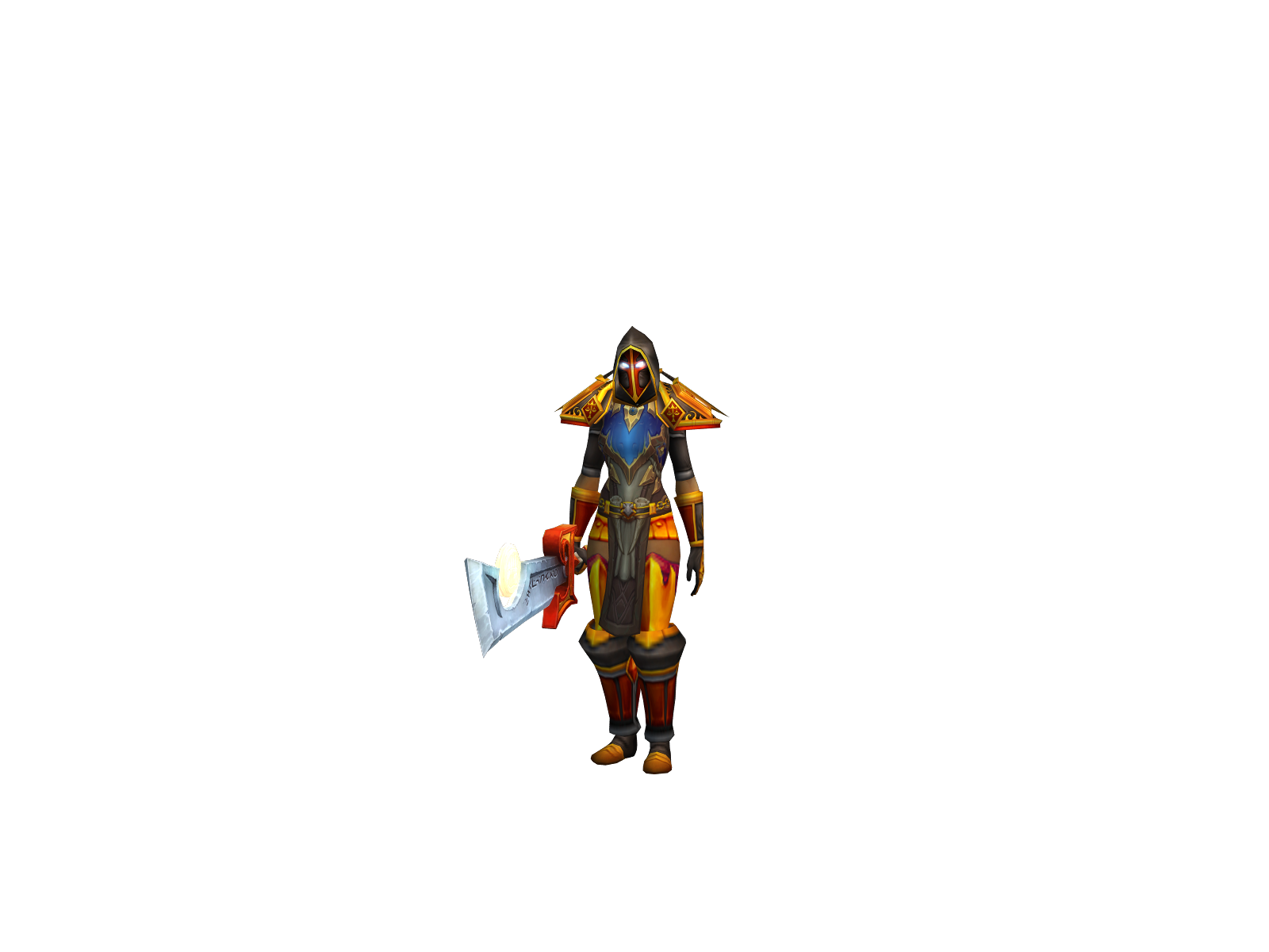 Retlolz 3D character render