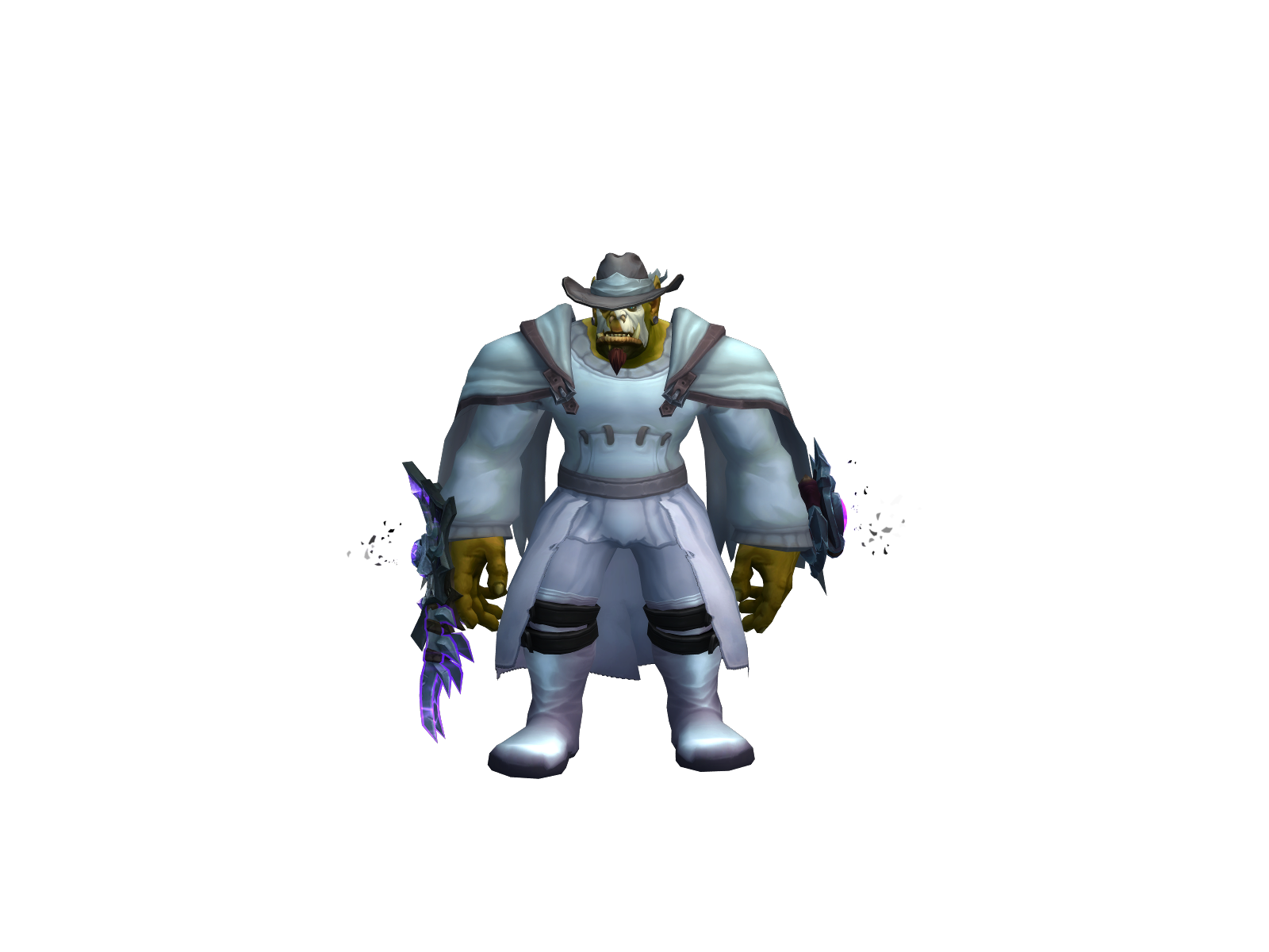 Djálèx 3D character render