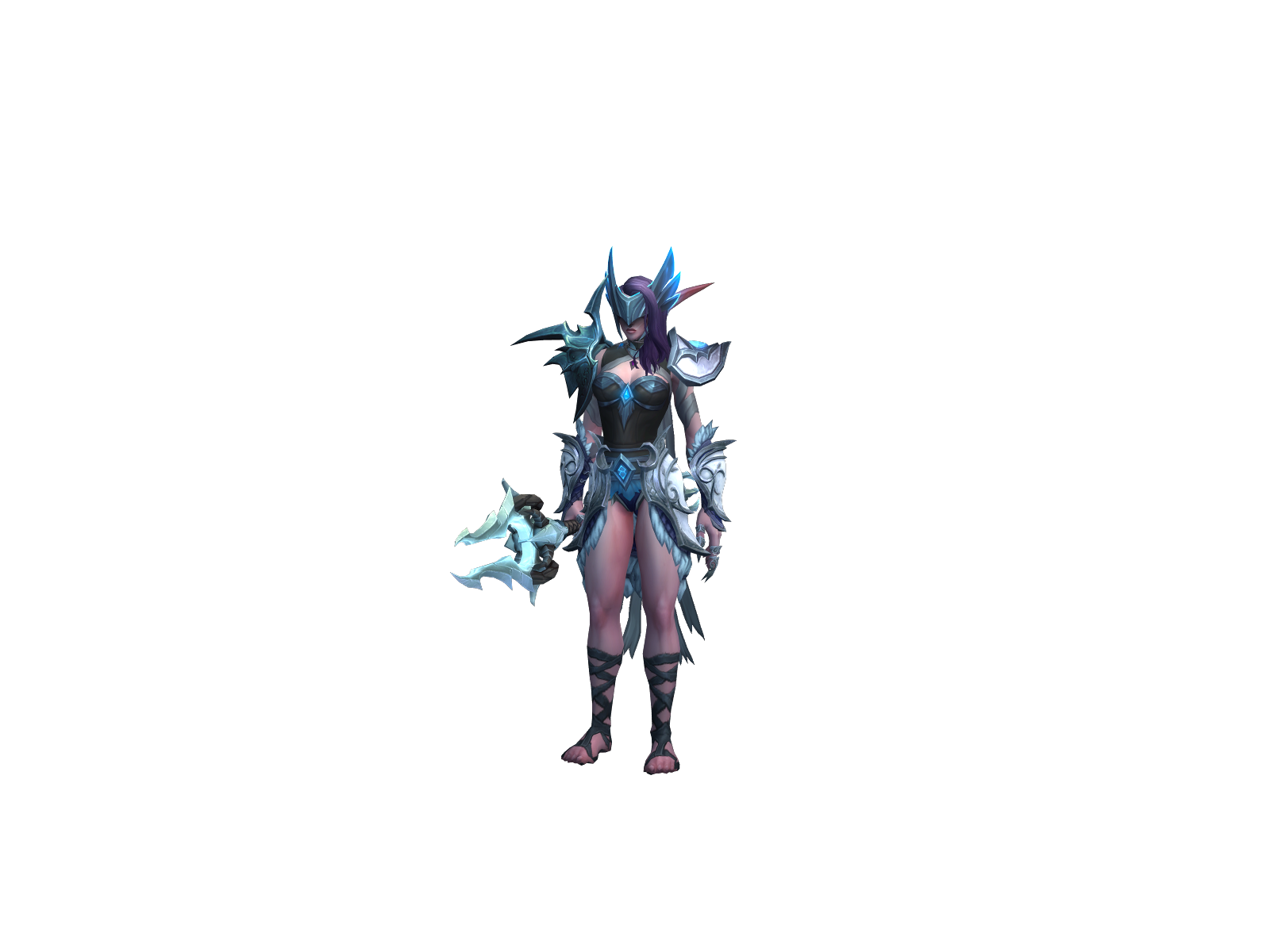 Svanhvit character render