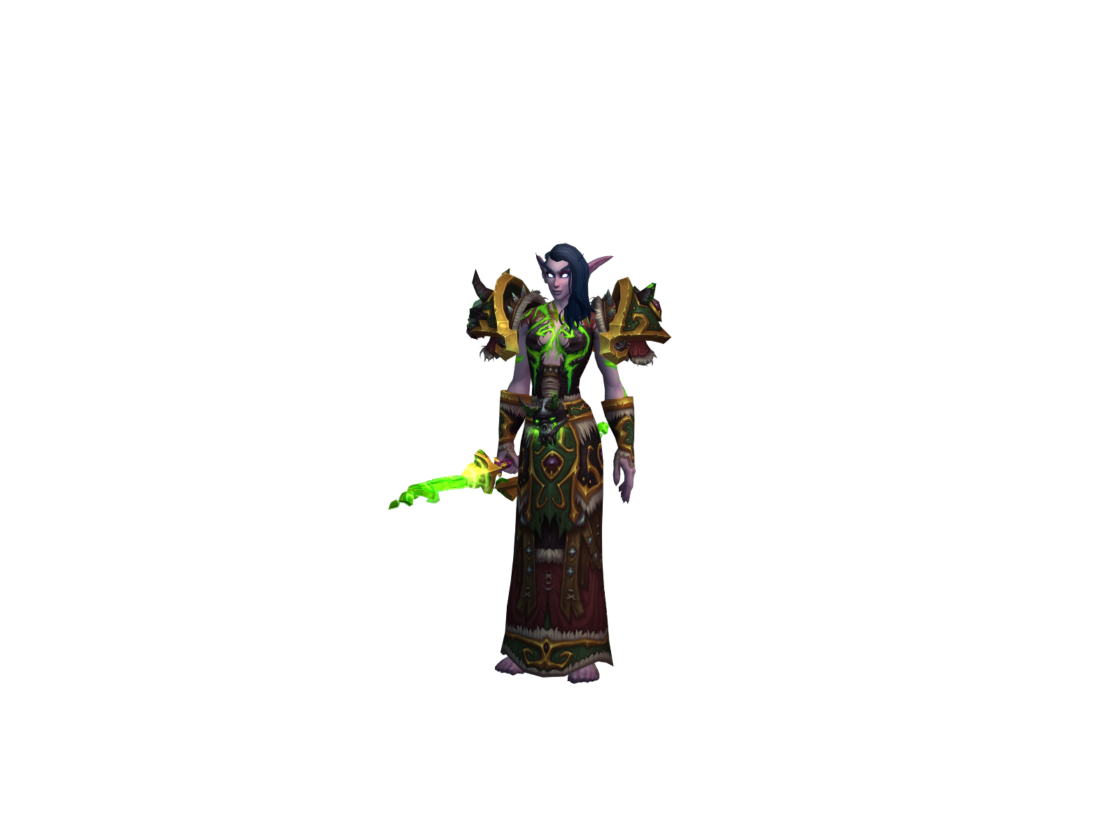 Needlex 3D character render
