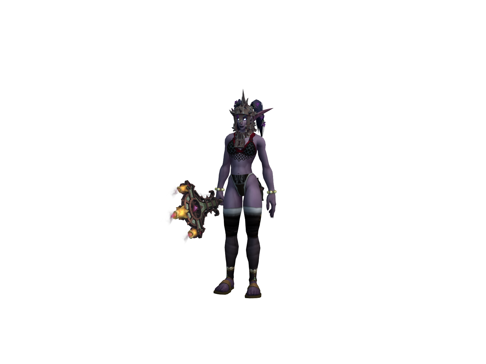 omnibar 3D character render