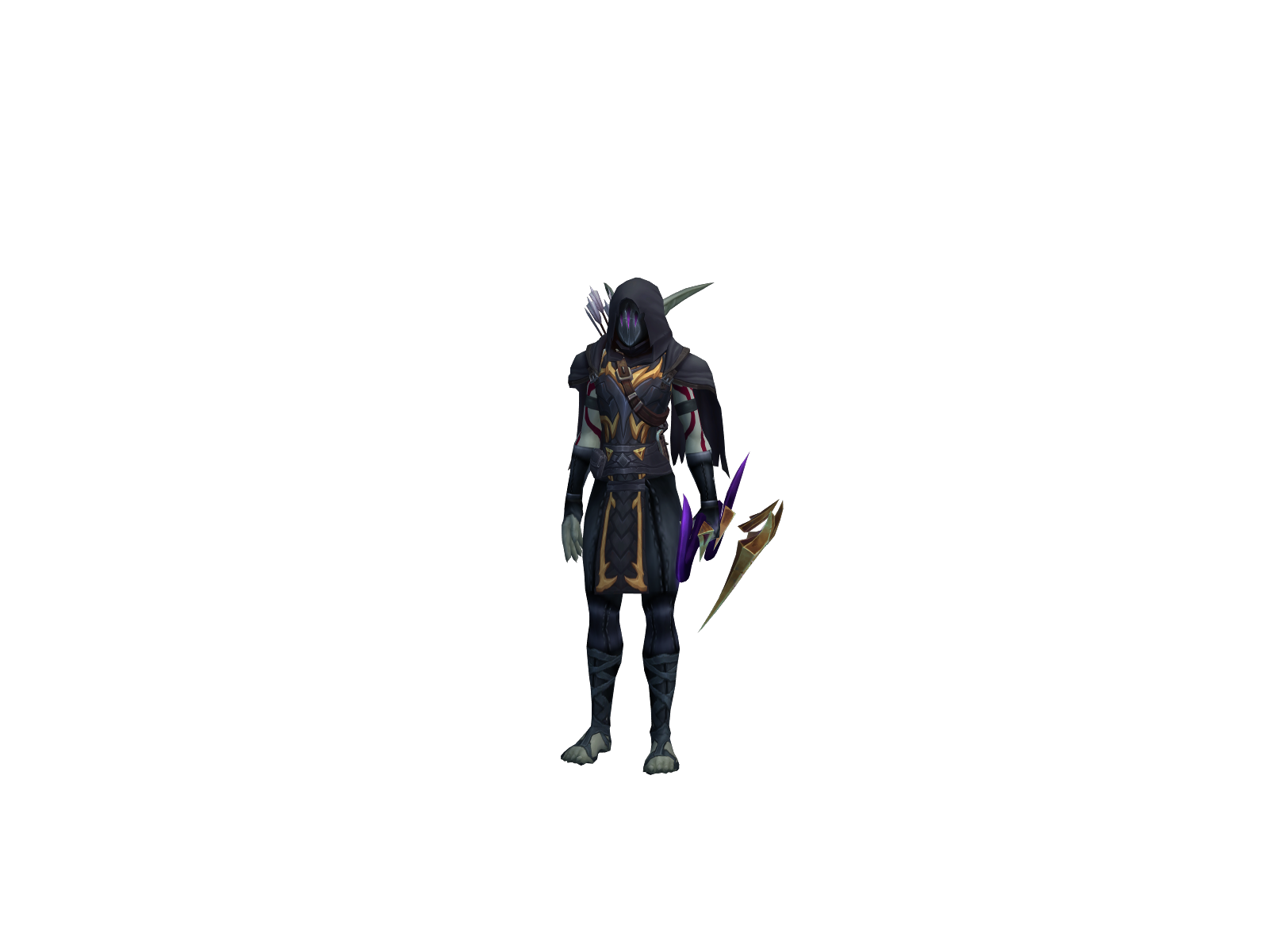 Nubiko 3D character render