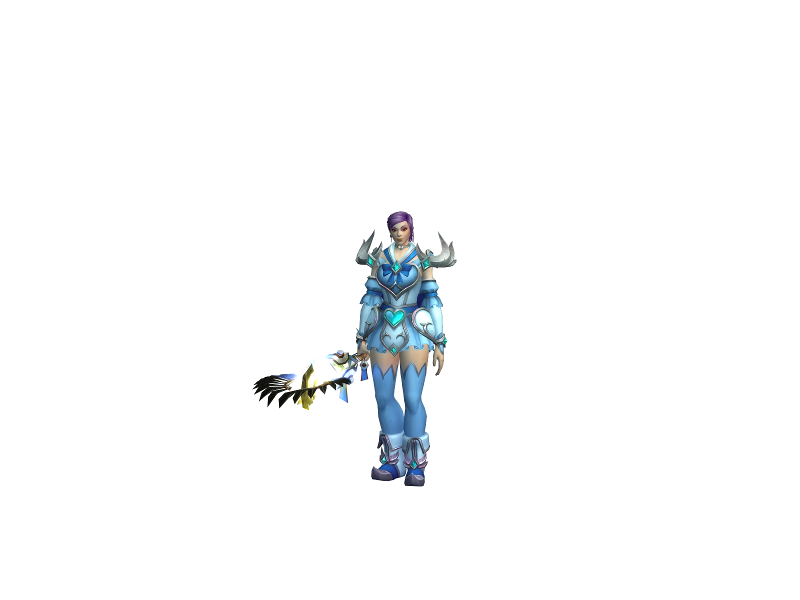 Frostcookie 3D character render