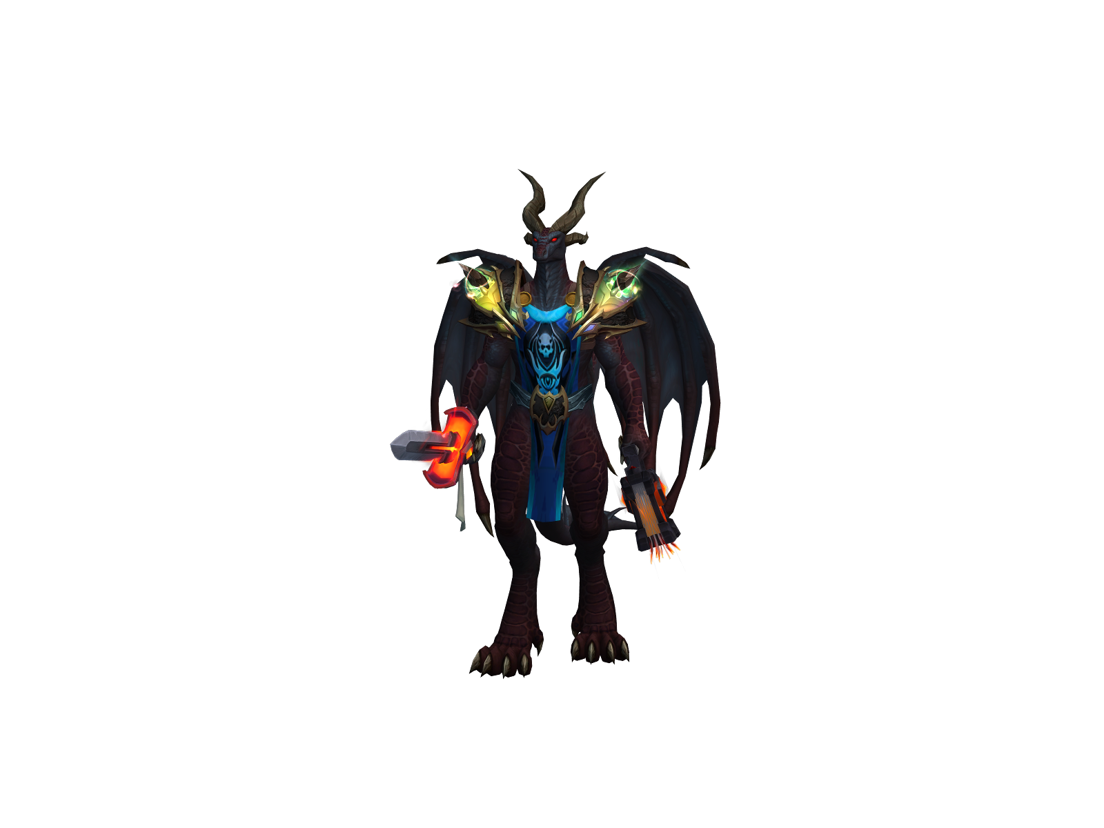 Nattra 3D character render