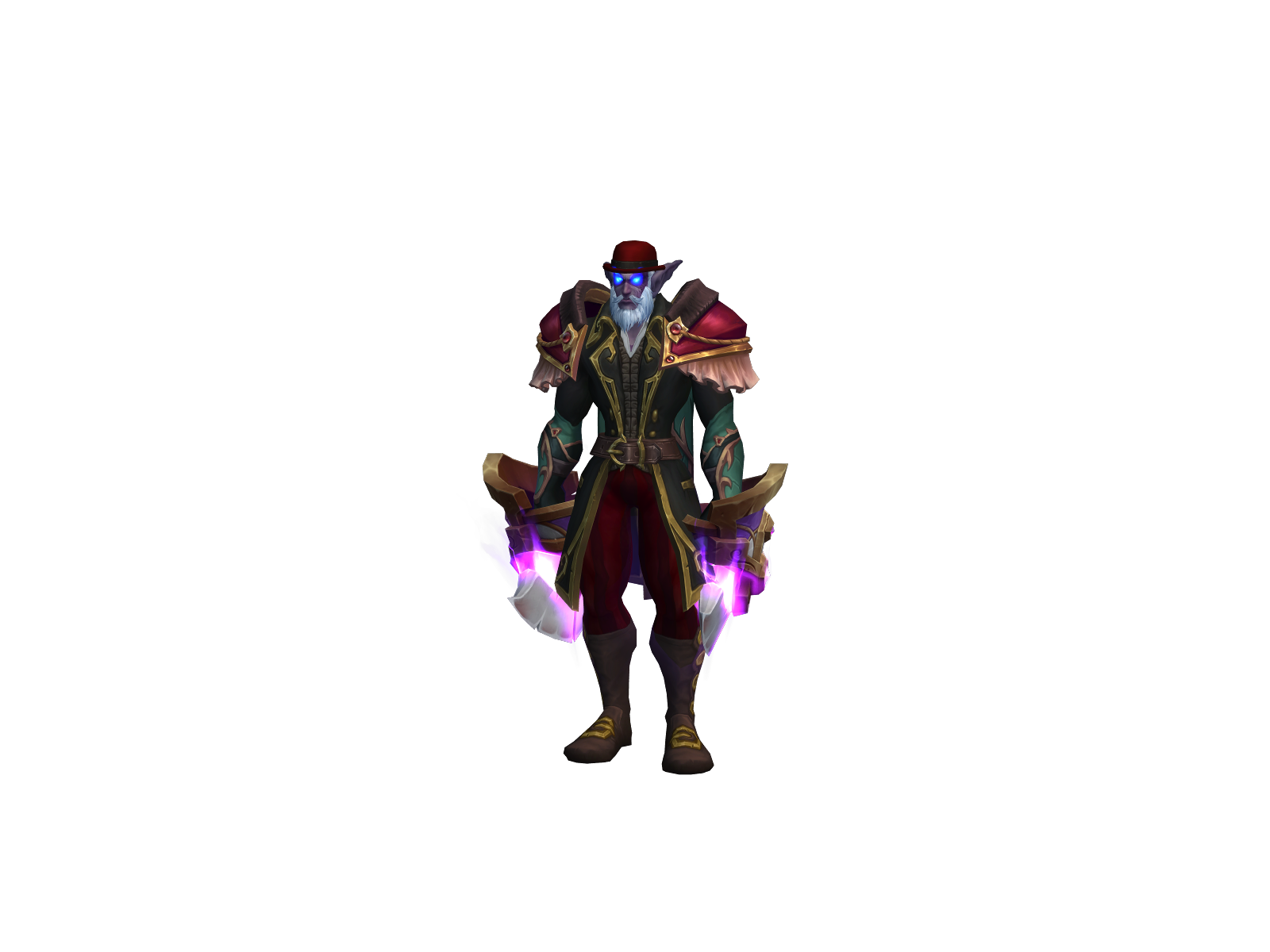 Läderlappens 3D character render