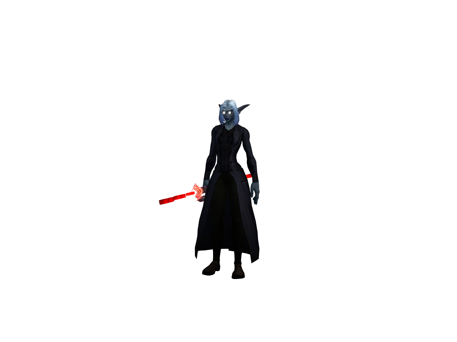 Mambokat 3D character render