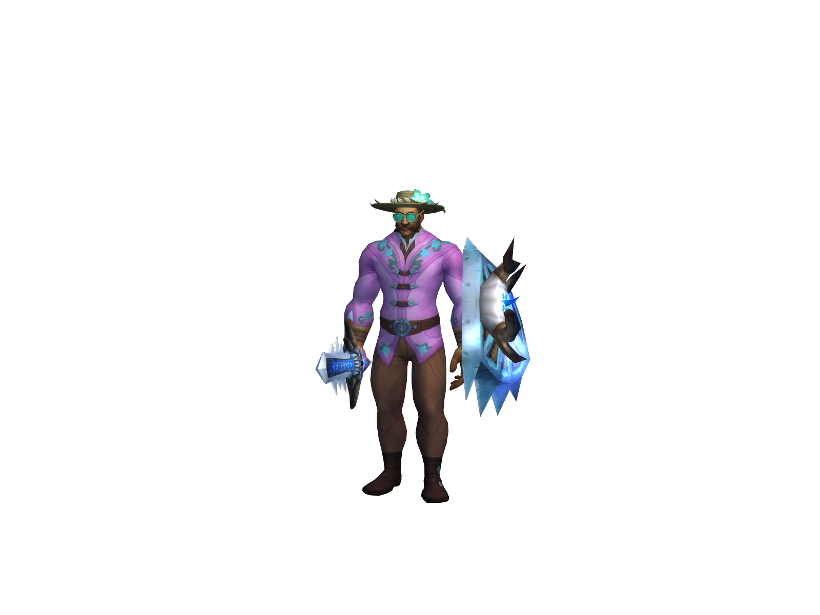 Haystack 3D character render