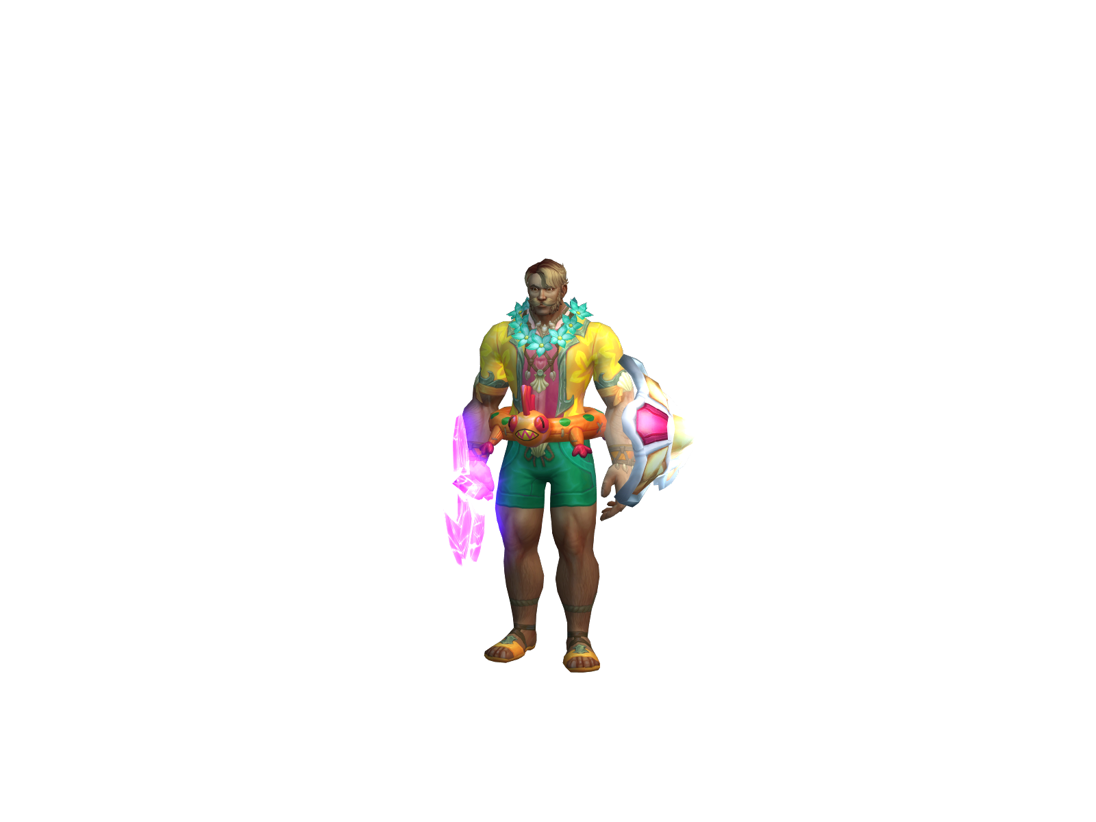 Julbar character render