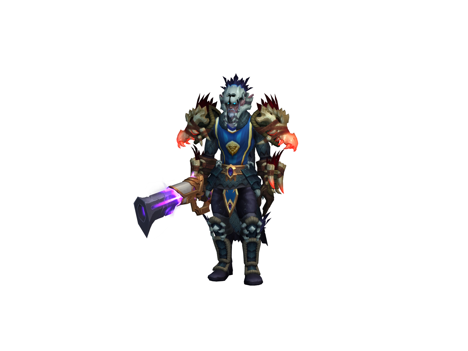 Simargl 3D character render