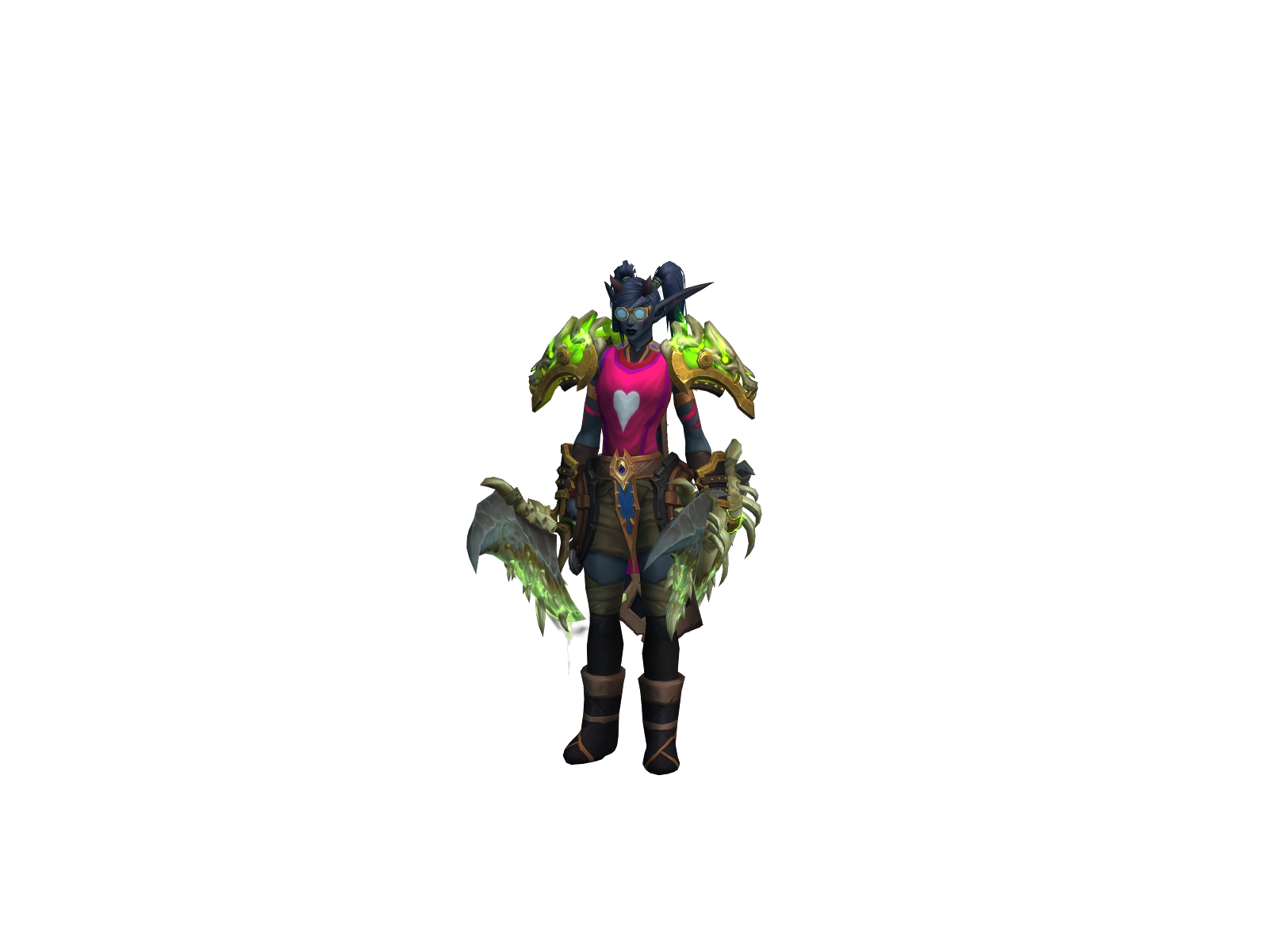 Daglie WoW character banner
