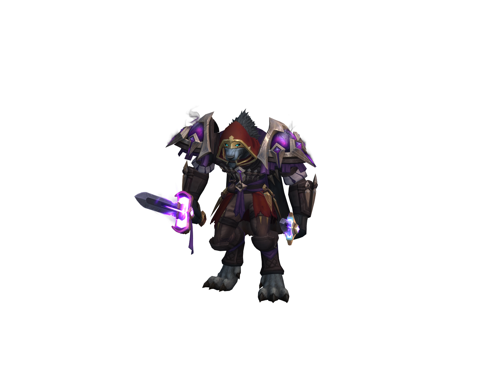 Abush 3D character render