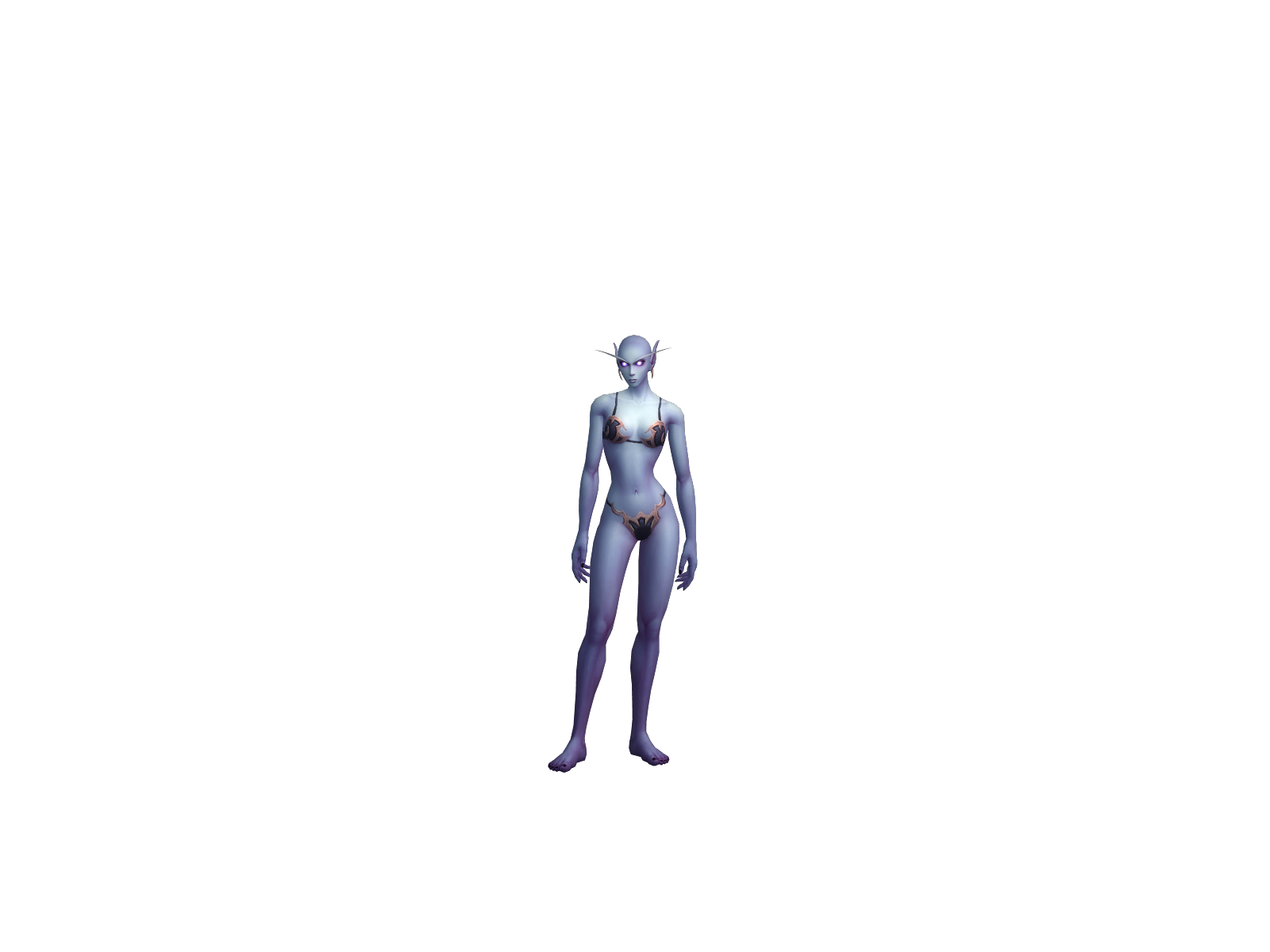 Allotropía 3D character render