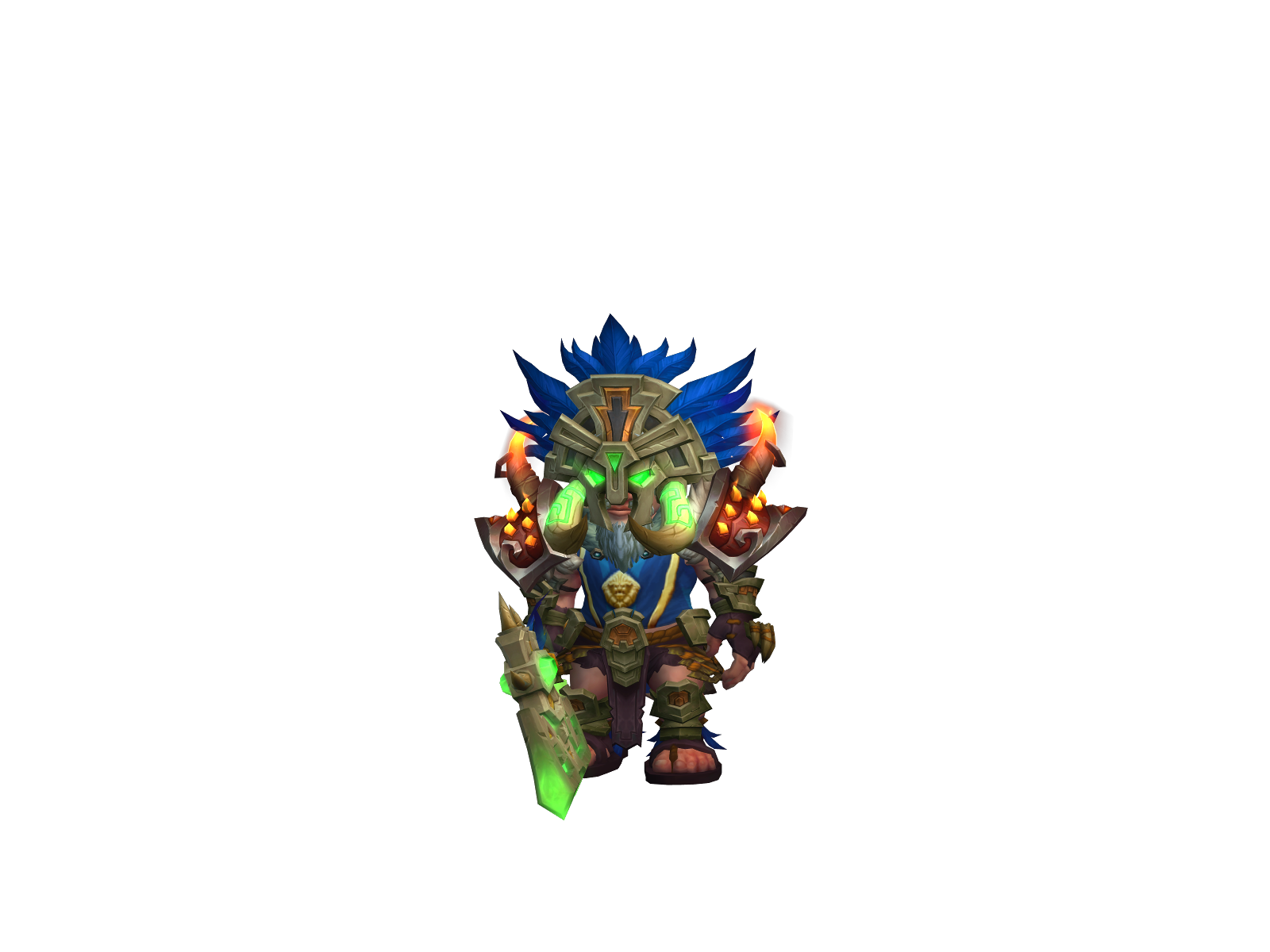 Mingil 3D character render