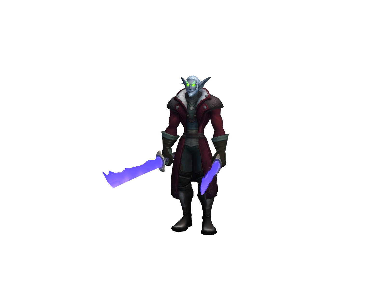 Nevérmóre 3D character render