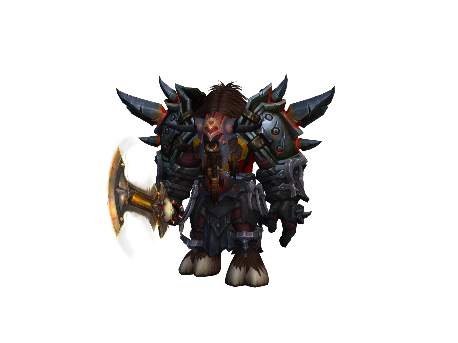 Baerok 3D character render