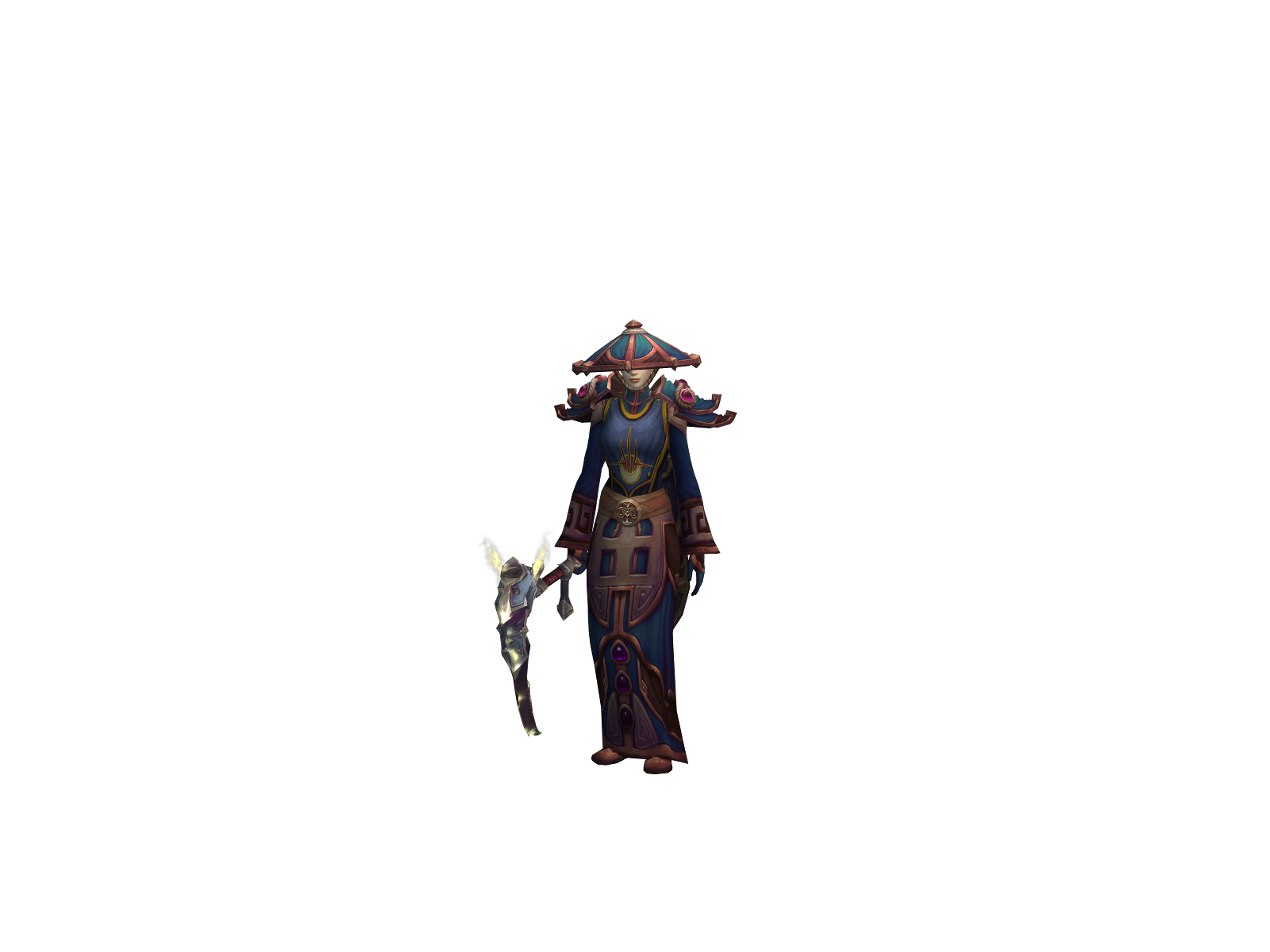 Sinclaìr 3D character render