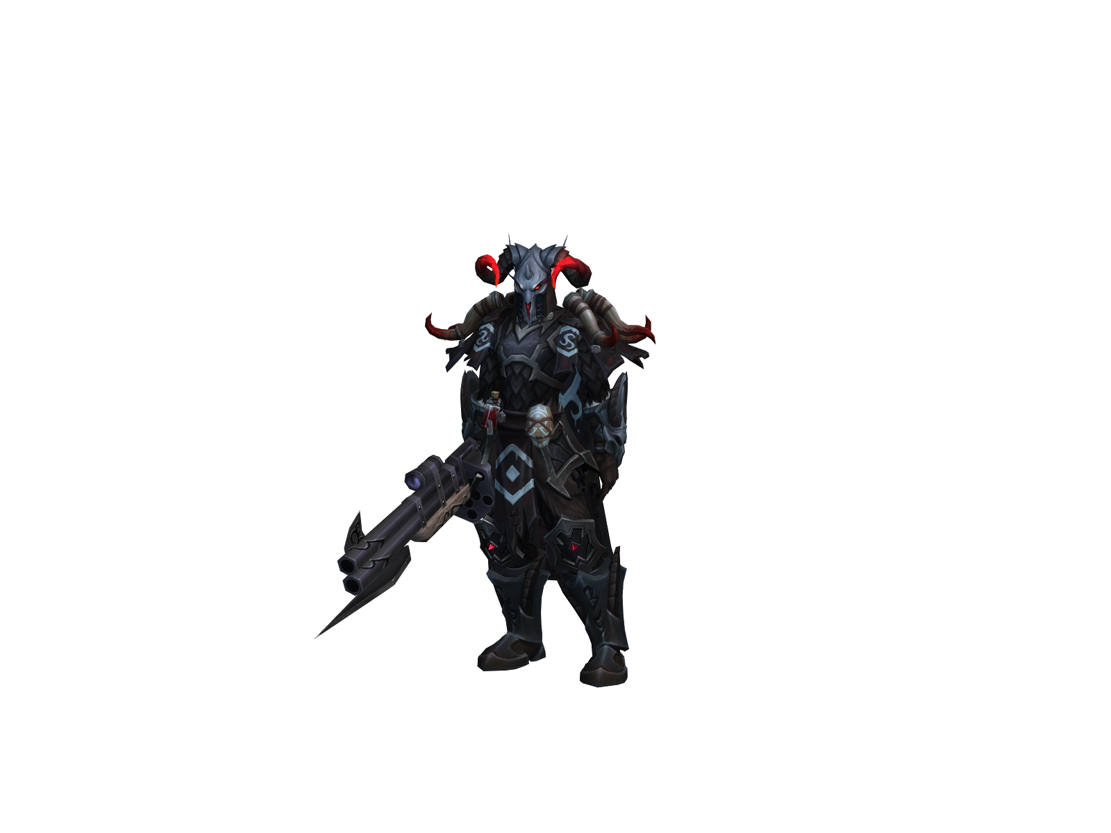 Rägerunner 3D character render