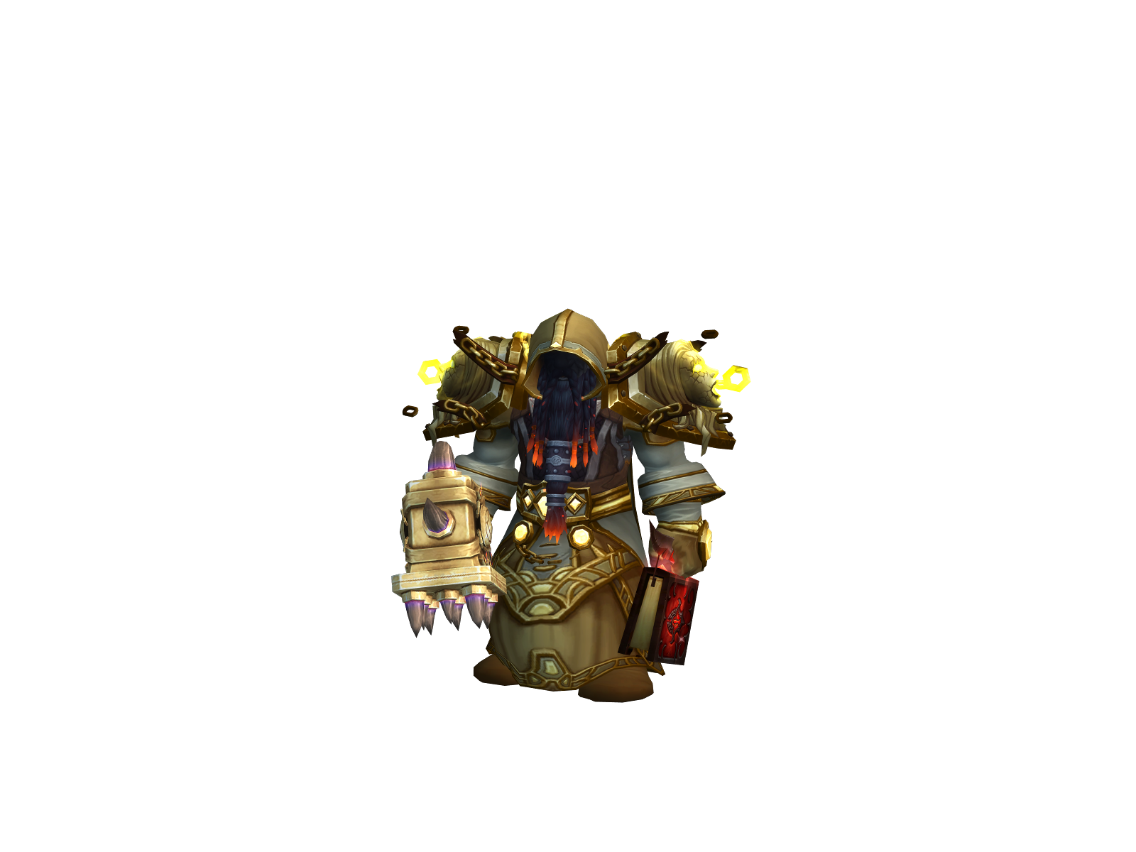 Grizze 3D character render