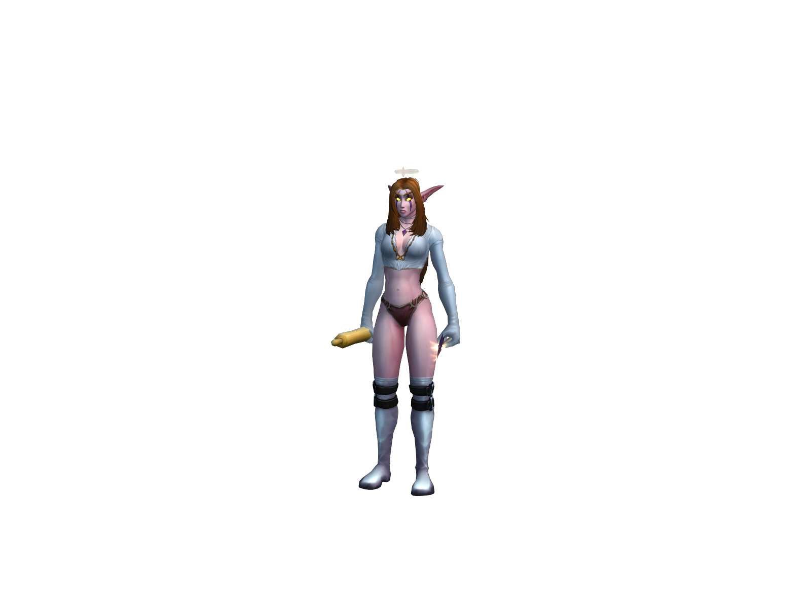 Qpopurwelcum 3D character render